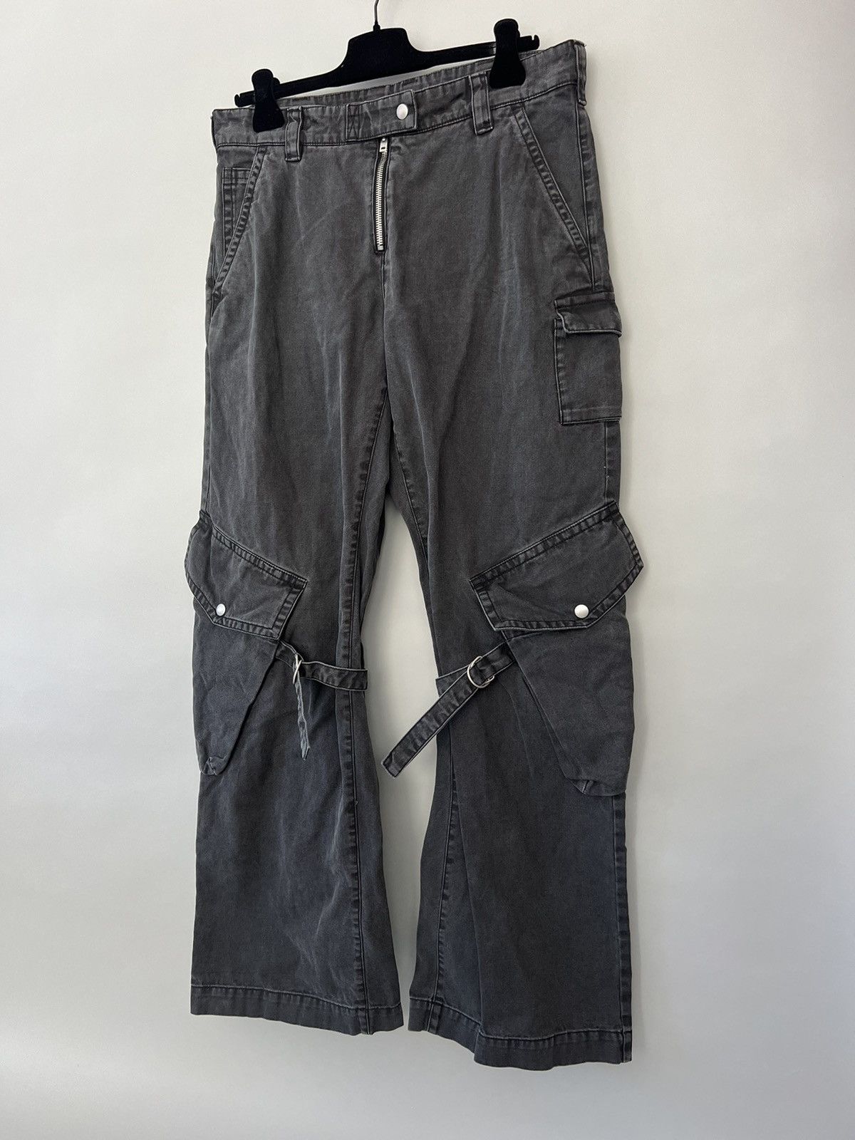Acne Studios Acne Studios Flared Cargo Pants Size US 34 / EU 50 - 3 Thumbnail