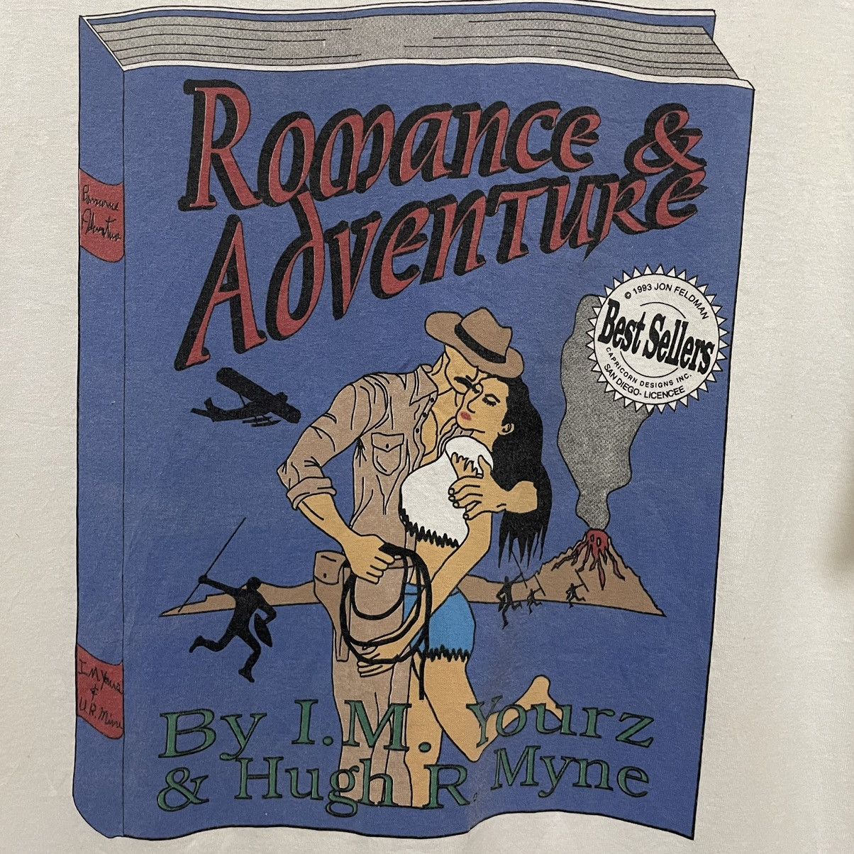 Grailed × Vintage 1993 Jon Feldman Romance & Adventure Movie Promo T Shirt Size US L / EU 52-54 / 3 - 2 Thumbnail
