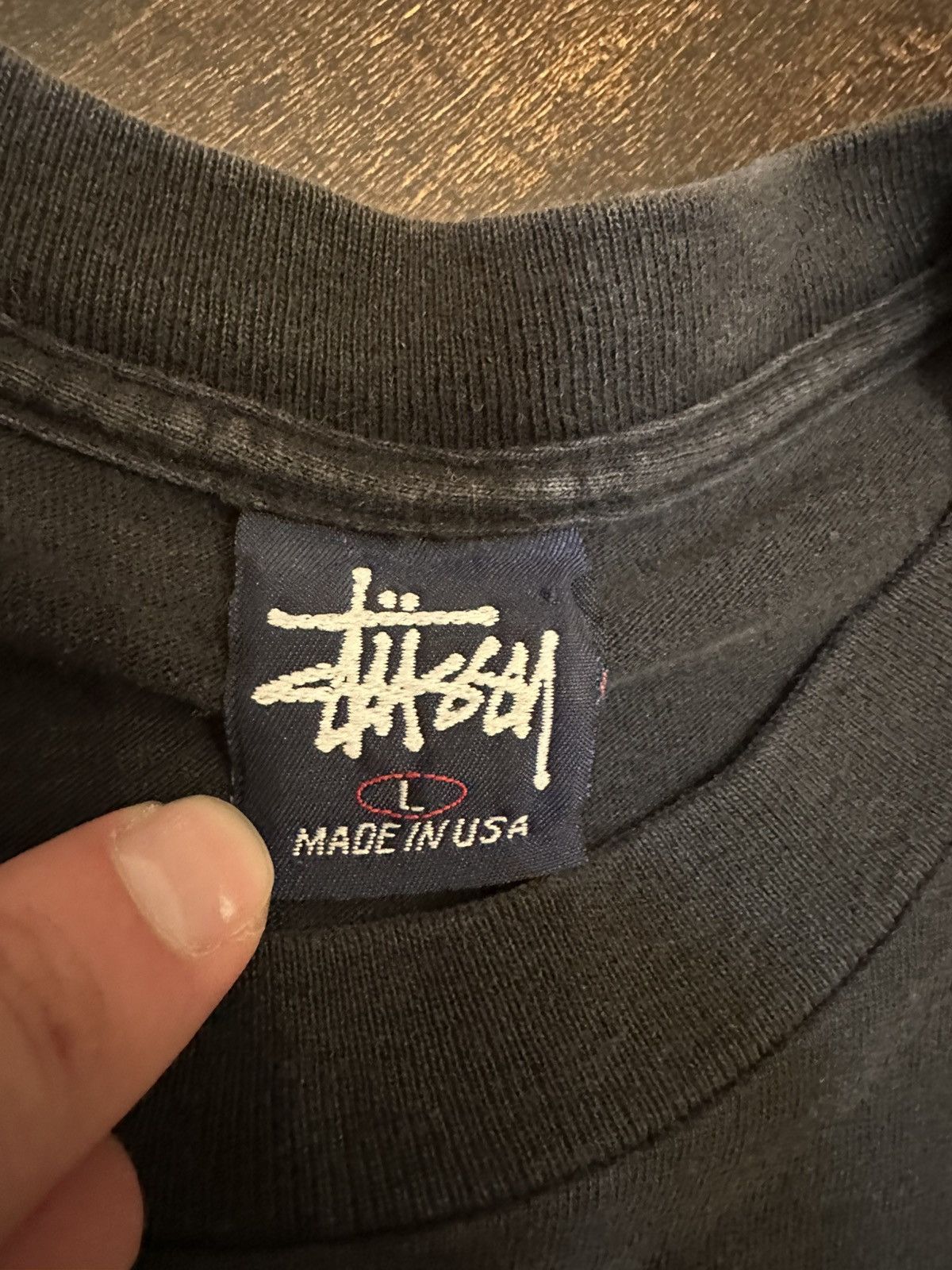 Stussy Vintage Stussy 1990s Single Stitch Men’s T-shirt-Large Size US L / EU 52-54 / 3 - 3 Thumbnail