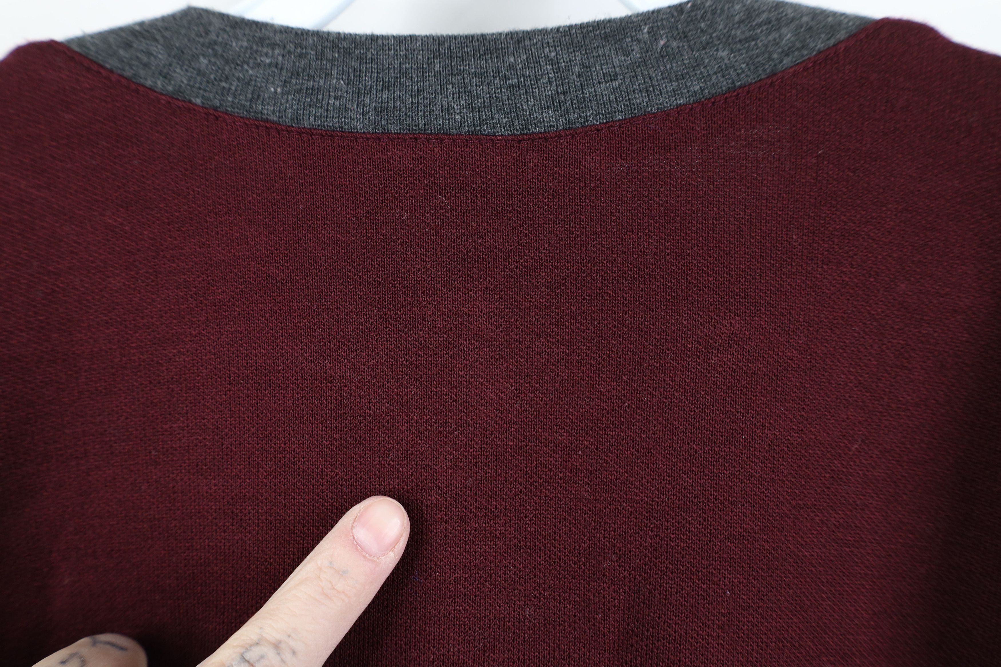 Vintage Vintage 90s Streetwear Clasp Knit Long Sleeve Henley T-Shirt Size L / US 10 / IT 46 - 8 Thumbnail