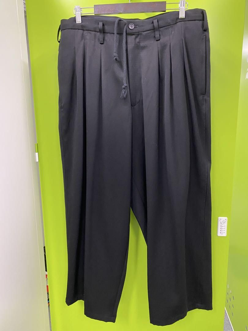 Yohji Yamamoto Pour Homme / Reissue Tuxedo Pants in Black