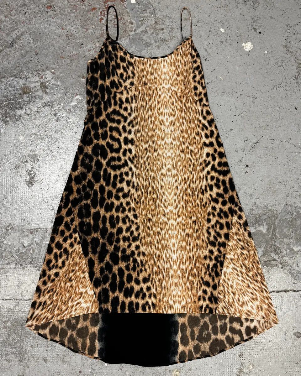 Just Cavalli 2000s Cavalli Panther Leopard Black Dress Size S / US 4 / IT 40 - 1 Thumbnail