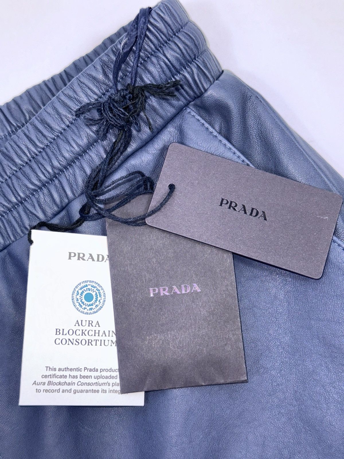 Prada PRADA LEATHER SHORTS Size US 32 / EU 48 - 7 Thumbnail