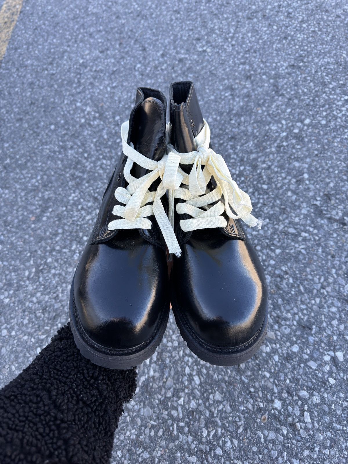 Other 1980’s Vintage Military Leather Ankle Combat Boots Size US 10.5 / EU 43-44 - 9 Thumbnail