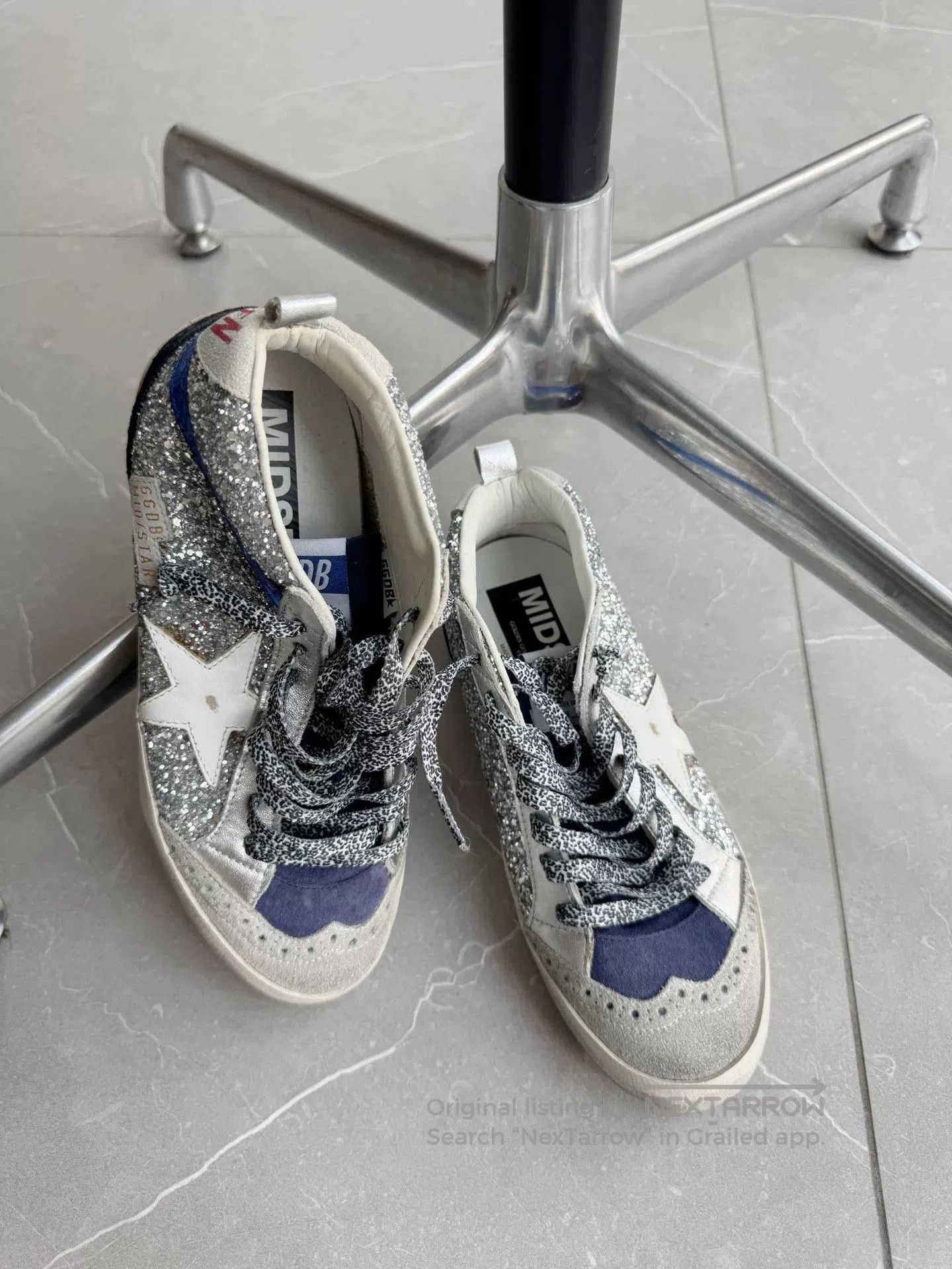 Golden Goose Golden Goose Mid-Top Dirty Shoes. Size US 5 / IT 35 - 1 Thumbnail