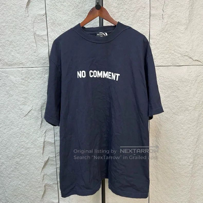 Balenciaga Balenciaga “No Comment” Logo Short Sleeve, Size XS Size US XS / EU 42 / 0 - 1 Thumbnail