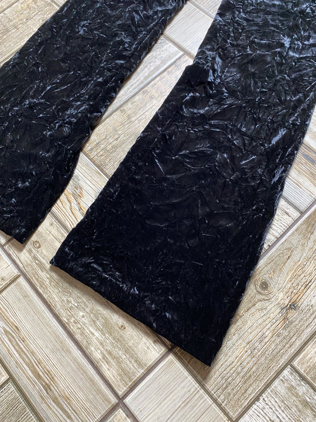 Saint Laurent Paris Saint laurent wide leg velvet trousers size 36 Size 36" / US 14 / IT 50 - 5 Thumbnail