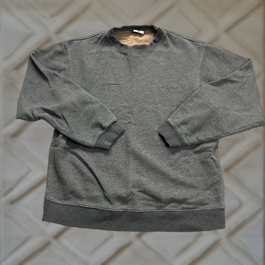 Vintage Columbia Pullover Sweatshirt Men Small Grey Crew Neck Long Sleeve Casual Outdoor Sports Size US S / EU 44-46 / 1 - 1 Thumbnail