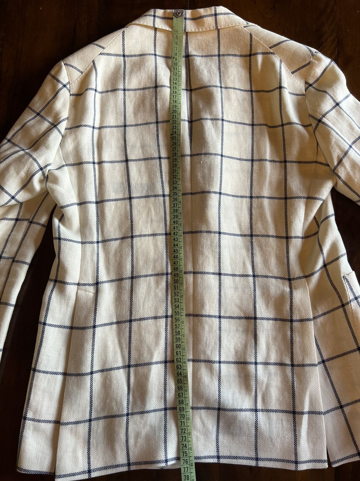Tagliatore Tagliatore Blazer Linen/Virgin Wool Size 40R - 14 Thumbnail