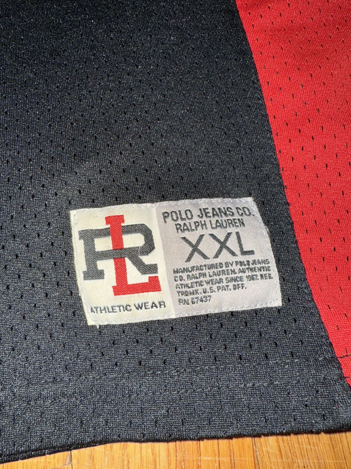 Polo Ralph Lauren Polo Jeans Ralph Lauren 67 Basketball Jersey Size US XXL / EU 58 / 5 - 3 Thumbnail