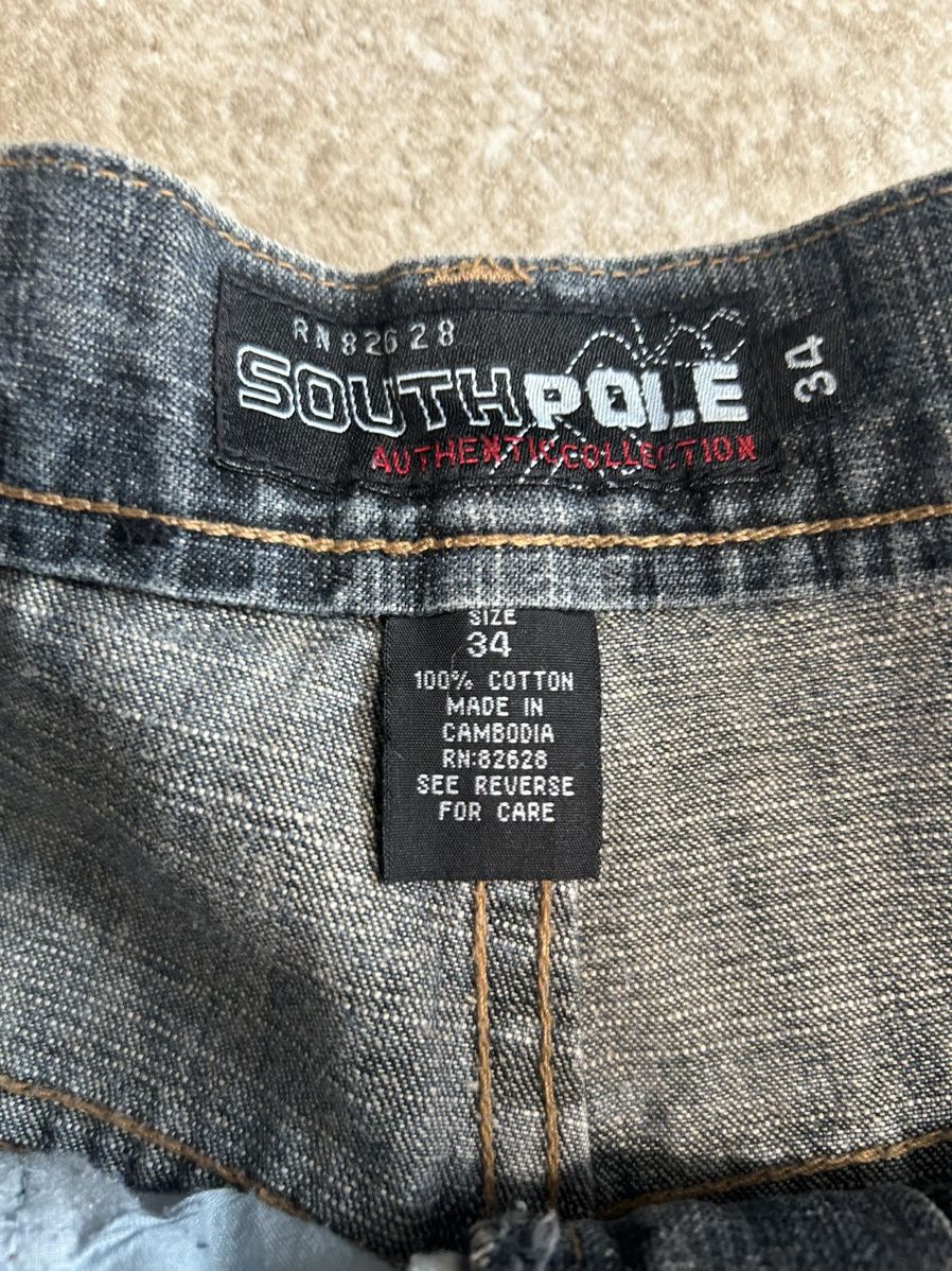 Southpole Vintage SouthPole Wide Leg Jeans Size US 34 / EU 50 - 3 Thumbnail