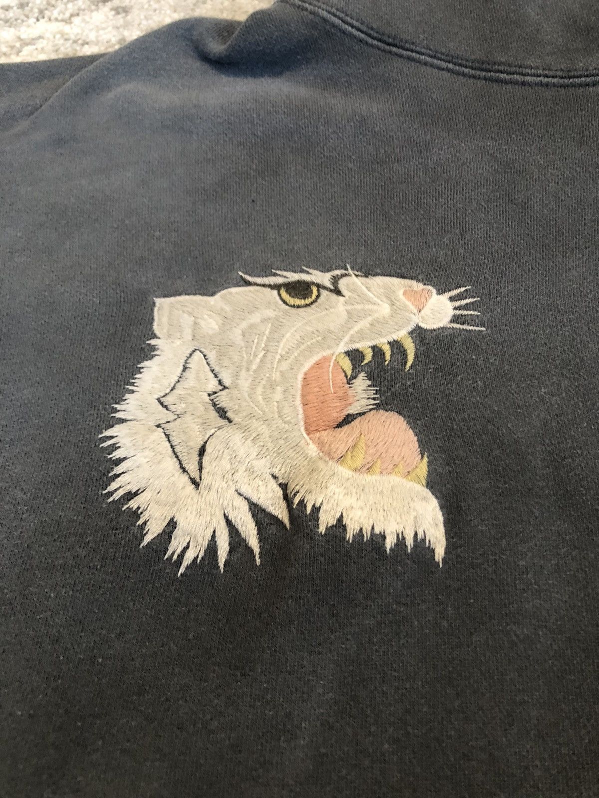 Neighborhood Tiger Distressed Hoodie Size US XL / EU 56 / 4 - 3 Thumbnail