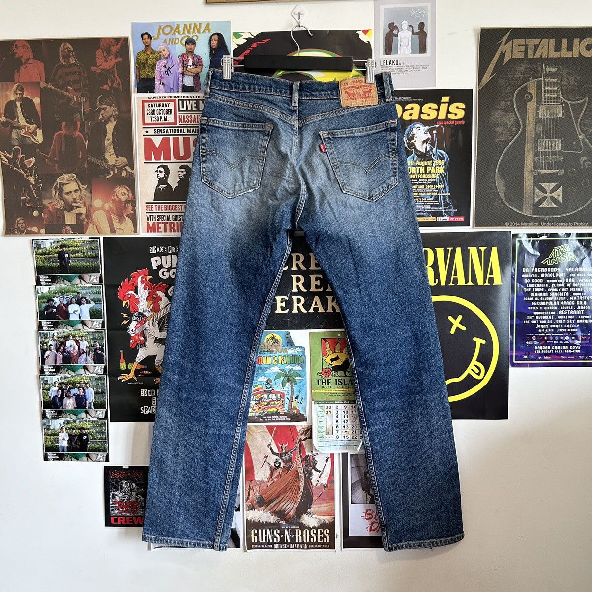 Levi's Vintage Levi’s 505 Denim Size US 32 / EU 48 - 7 Thumbnail
