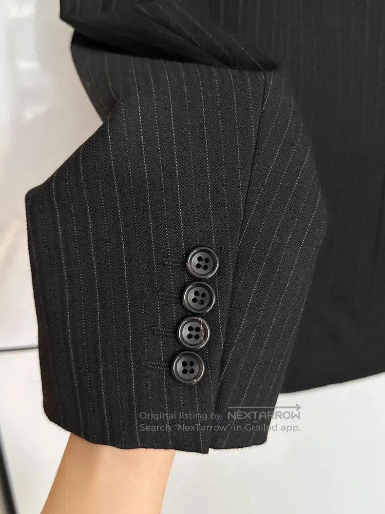 Comme des Garcons CDG Homme Deux Wool Suit Jacket Black M. Size US M / EU 48-50 / 2 - 3 Thumbnail