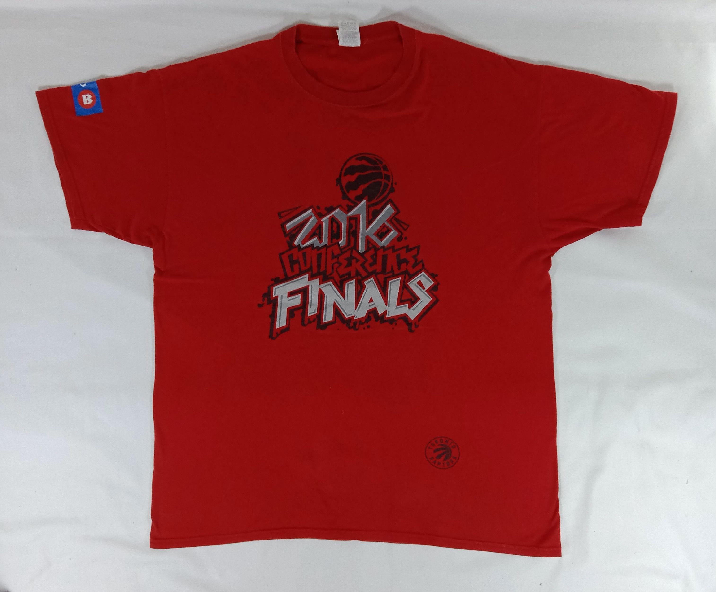 NBA Vintage NBA Toronto Raptors 2016 Conference Finals T Shirt Size US XL / EU 56 / 4 - 1 Thumbnail