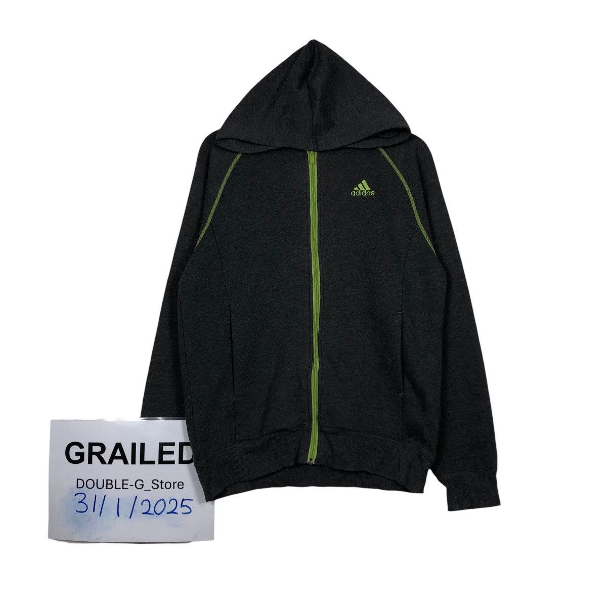 📌Vintage Adidas Zipper Jacket Streetwear Jogging Wear