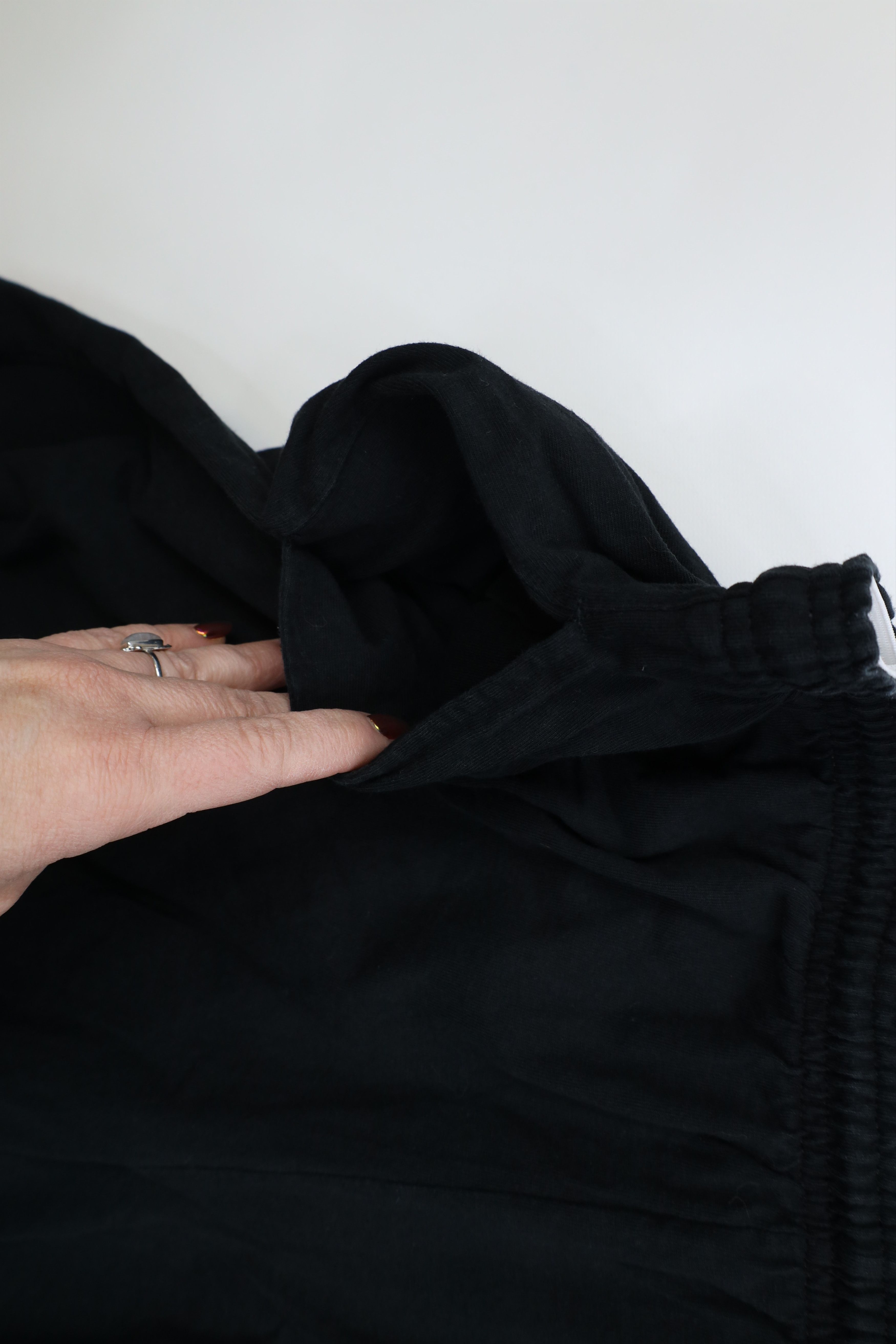 Champion Vintage Y2K Champion Logo Above Knee Shorts Black Cotton Size US 36 / EU 52 - 6 Thumbnail