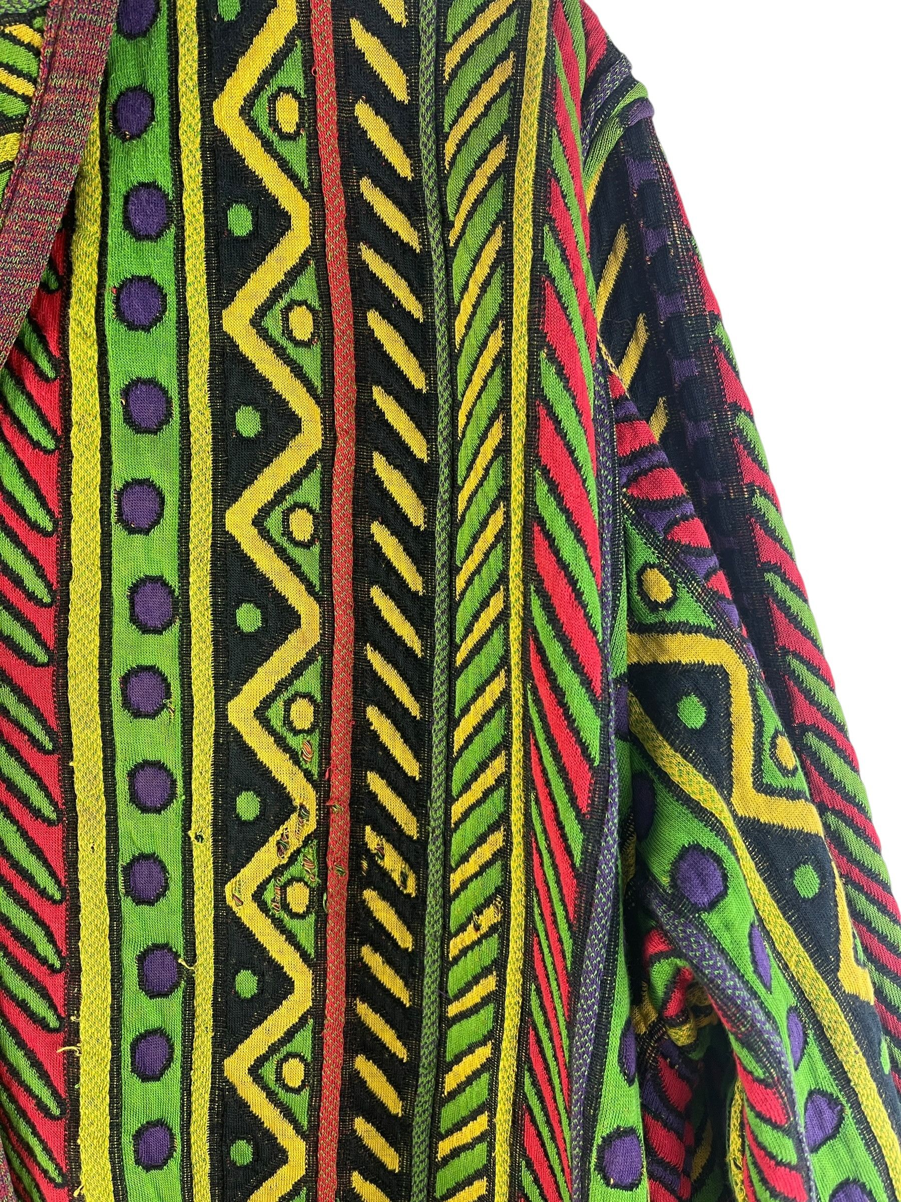 Missoni Missoni Intimo Multicolor Tribal Jacquard Knit Cardigan Size L / US 10 / IT 46 - 10 Thumbnail