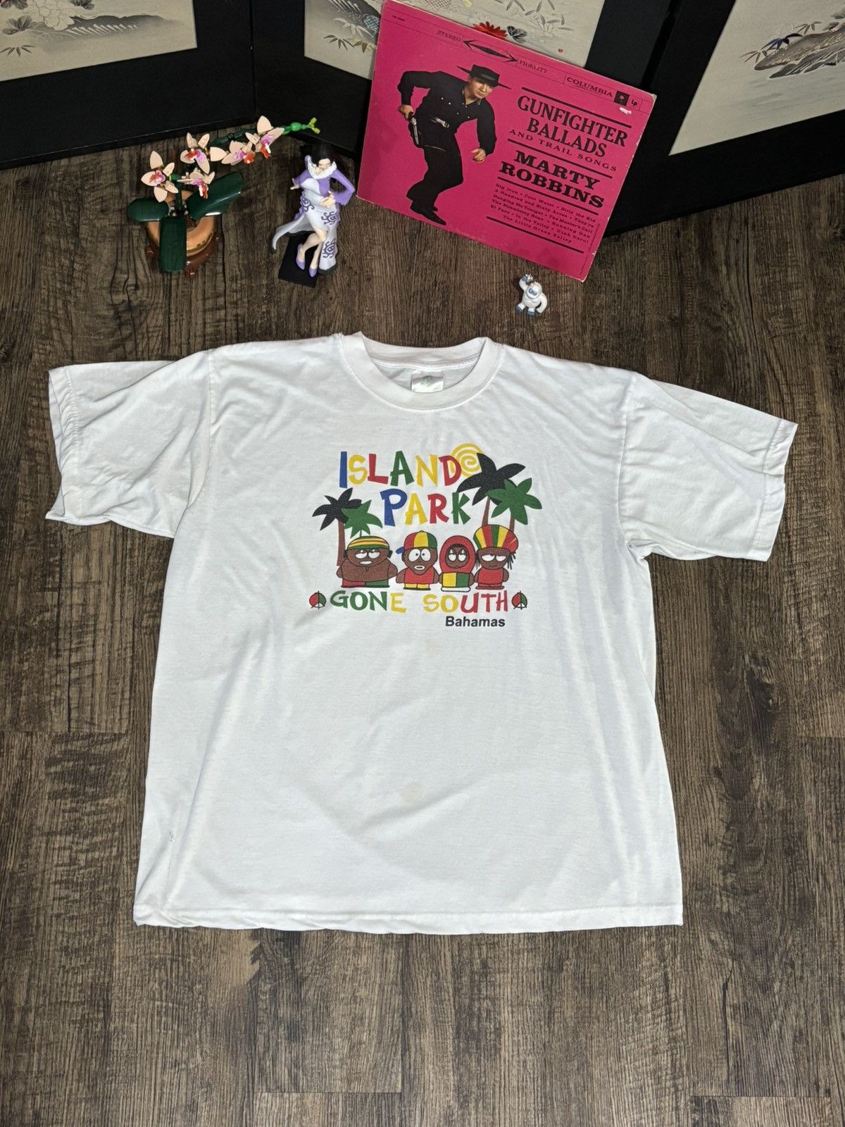 Vintage 90s Bahamas South Park Parody Vacation Tee XXL Size US XXL / EU 58 / 5 - 4 Thumbnail