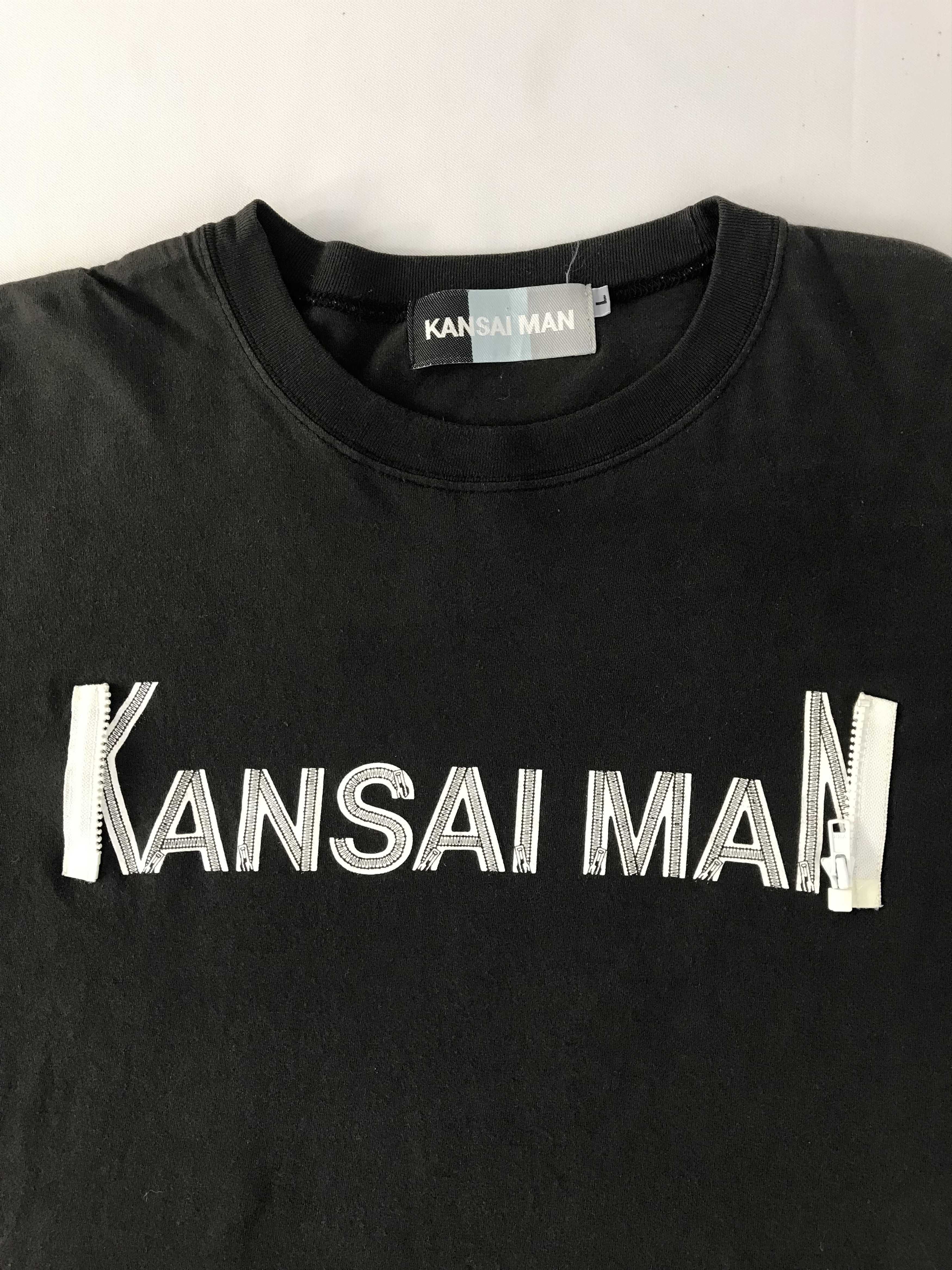 Kansai Yamamoto 90s Kansai Yamamoto Kansai Man Big Logo Tee Size US XL / EU 56 / 4 - 4 Thumbnail