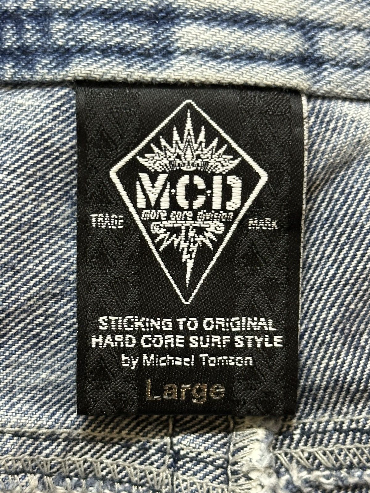 If Six Was Nine Vintage Japanese Brand Acid Wash Style Distress Style Jeans Size US 34 / EU 50 - 9 Thumbnail