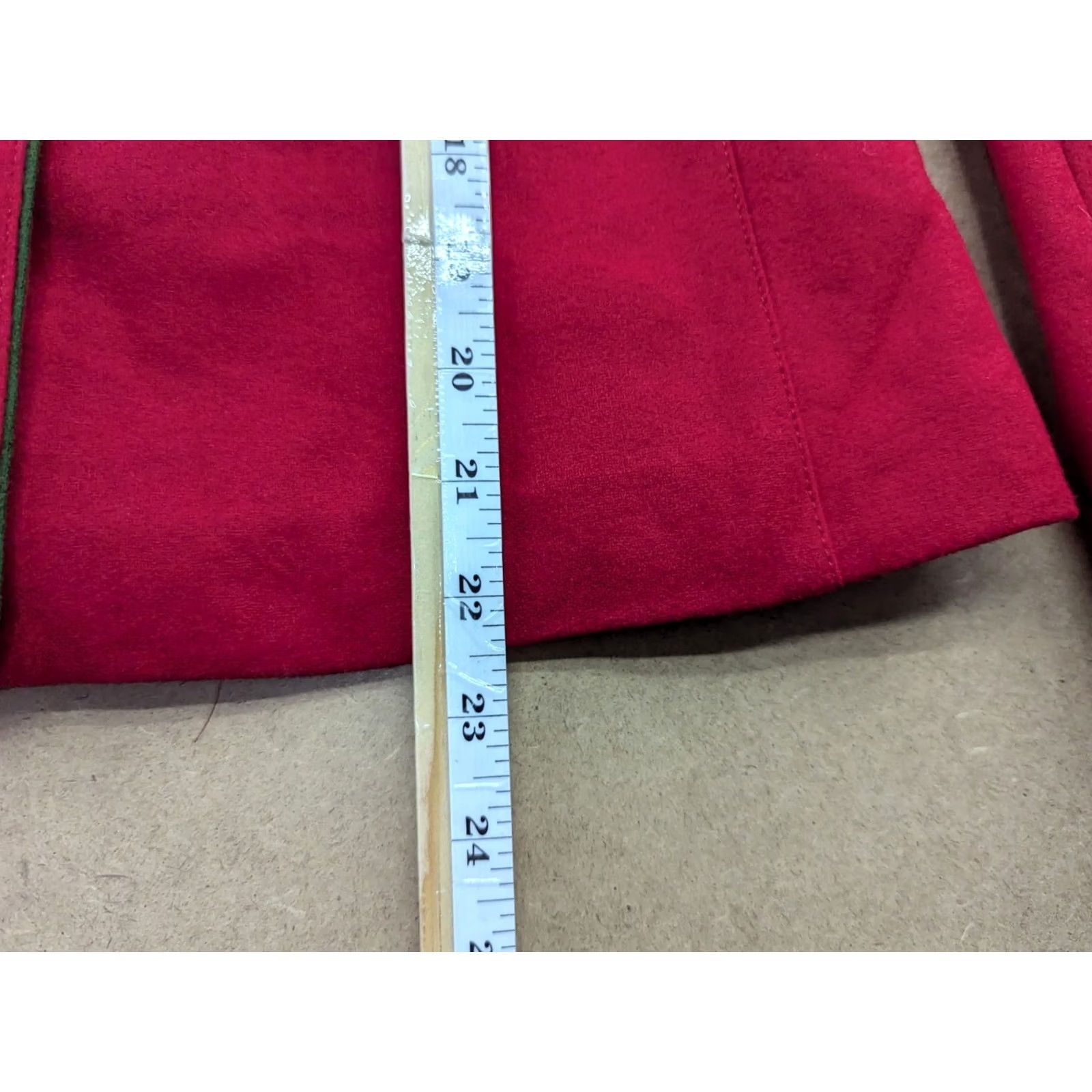 Vintage POLDI Prinz Leopold Von Bayern Womens Blazer Size 38 Red Wool Trachten Long Sleeve Button Jacket Size XS / US 0-2 / IT 36-38 - 3 Thumbnail