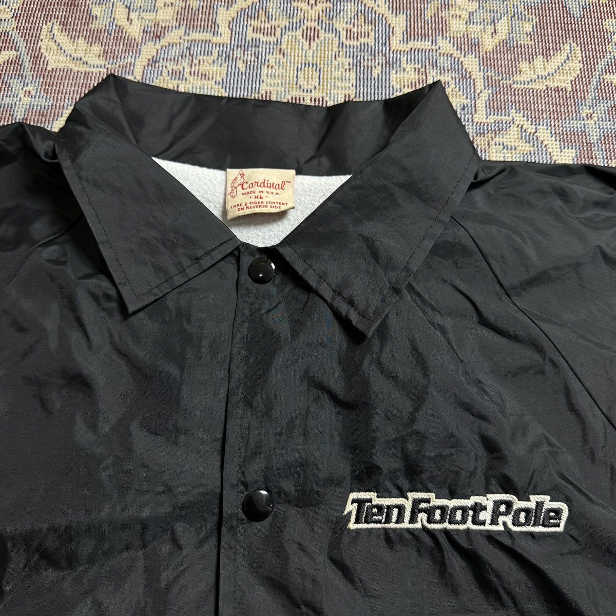 Band Tees Vintage 90s Ten Foot Pole Windbreaker epitaph records punk Size US XL / EU 56 / 4 - 1 Thumbnail