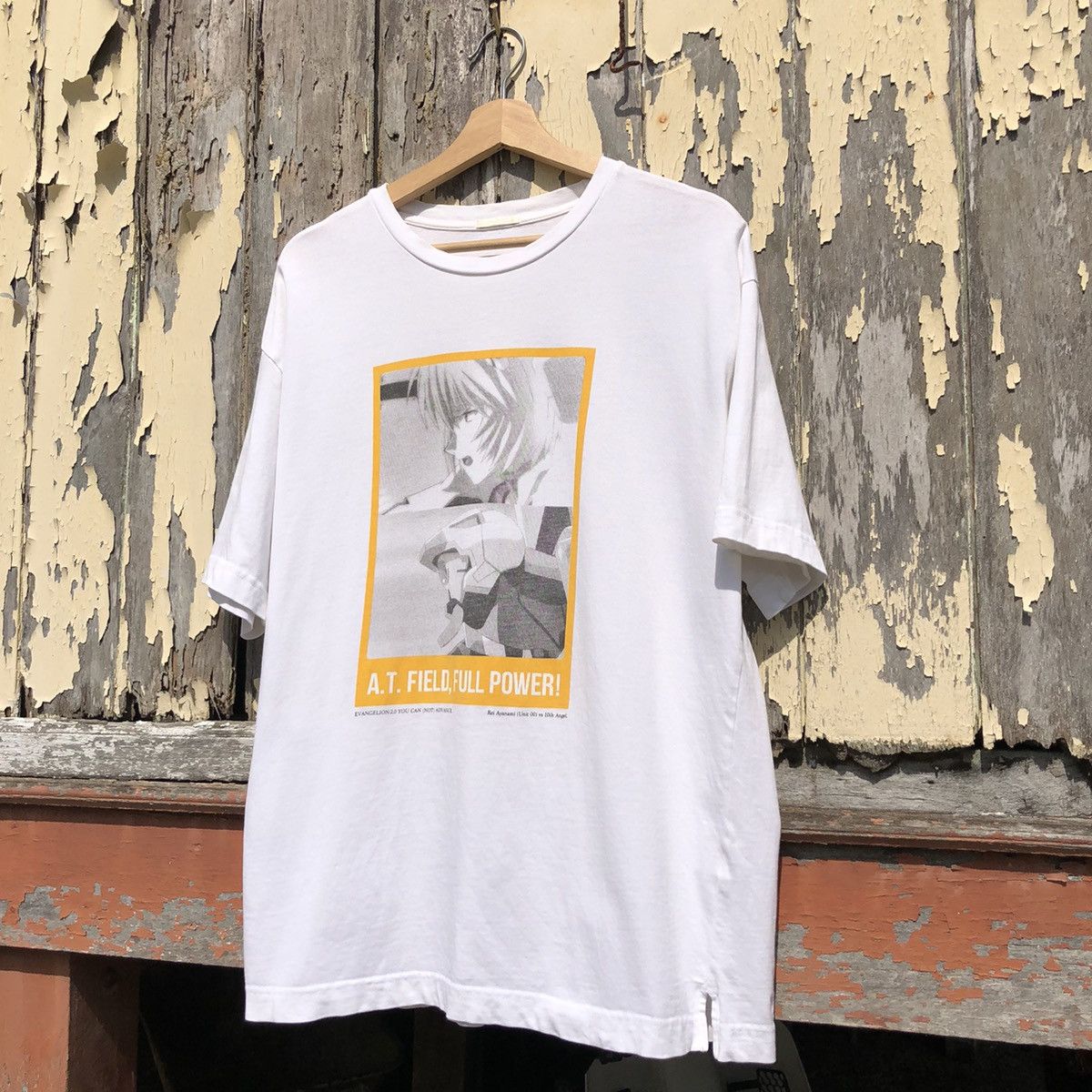 Anime Evangelion A.T Field,Full Power ! X Gu Tshirt Size US L / EU 52-54 / 3 - 2 Thumbnail