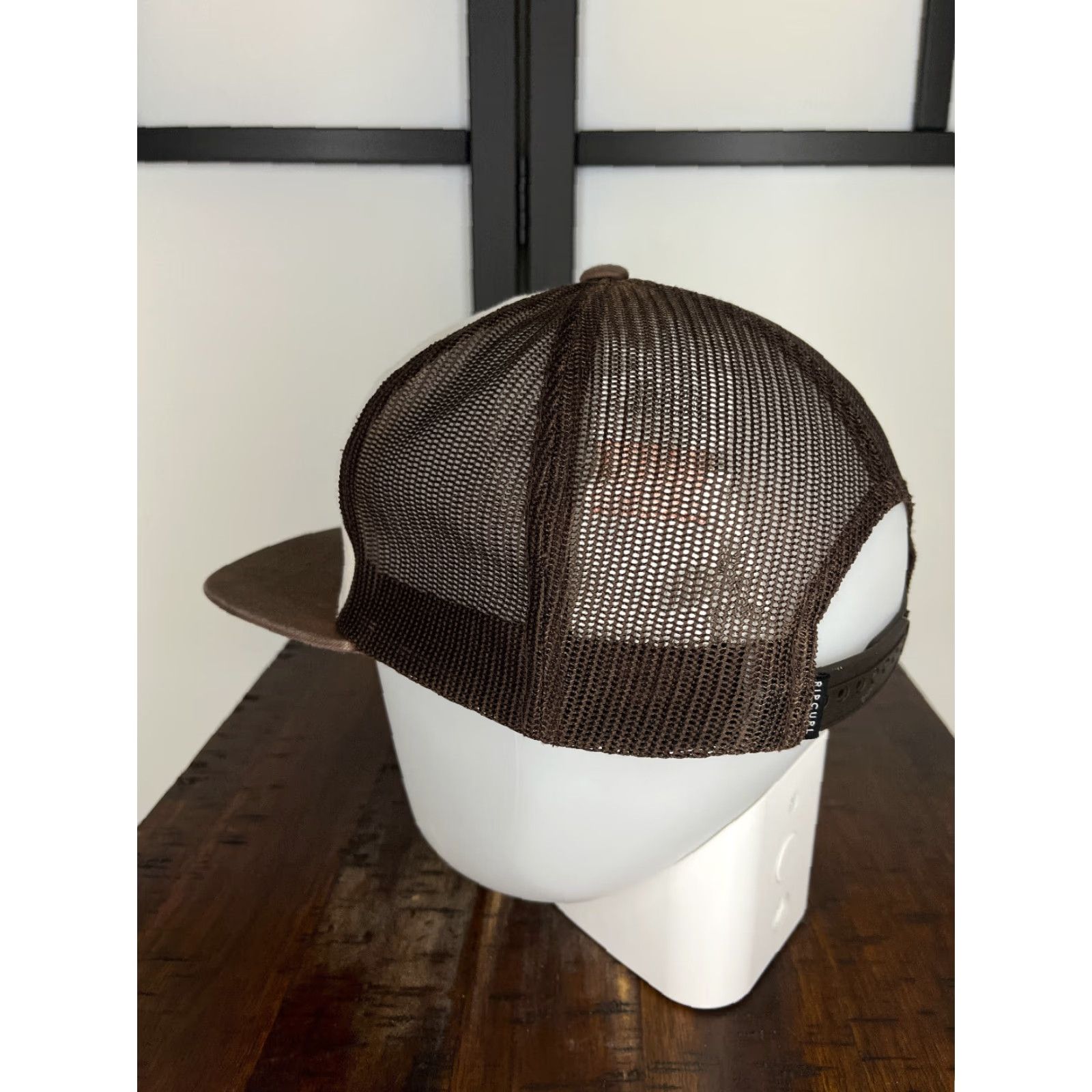 Rip Curl RIP CURL California The Golden State Hat Cap Snap Back Adult Brown Cotton Blend Trucker Men One Size Adjustable Size ONE SIZE - 5 Thumbnail