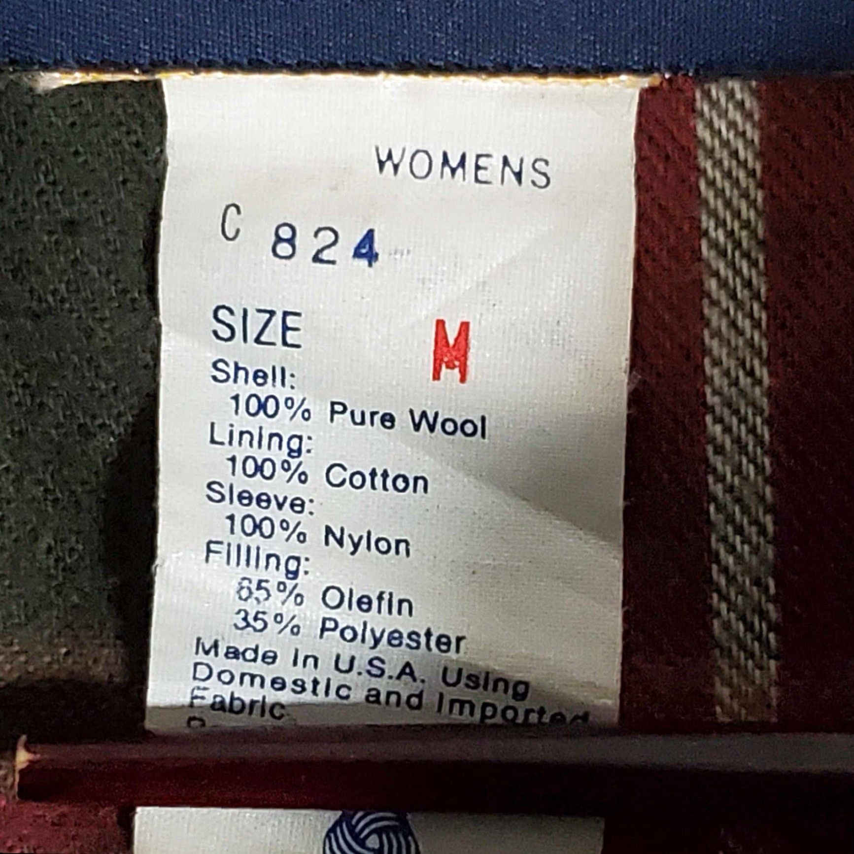 Vintage VINTAGE Woolrich Bomber Jacket Mens M Green Wool Flannel Lined USA Made Size US M / EU 48-50 / 2 - 3 Thumbnail