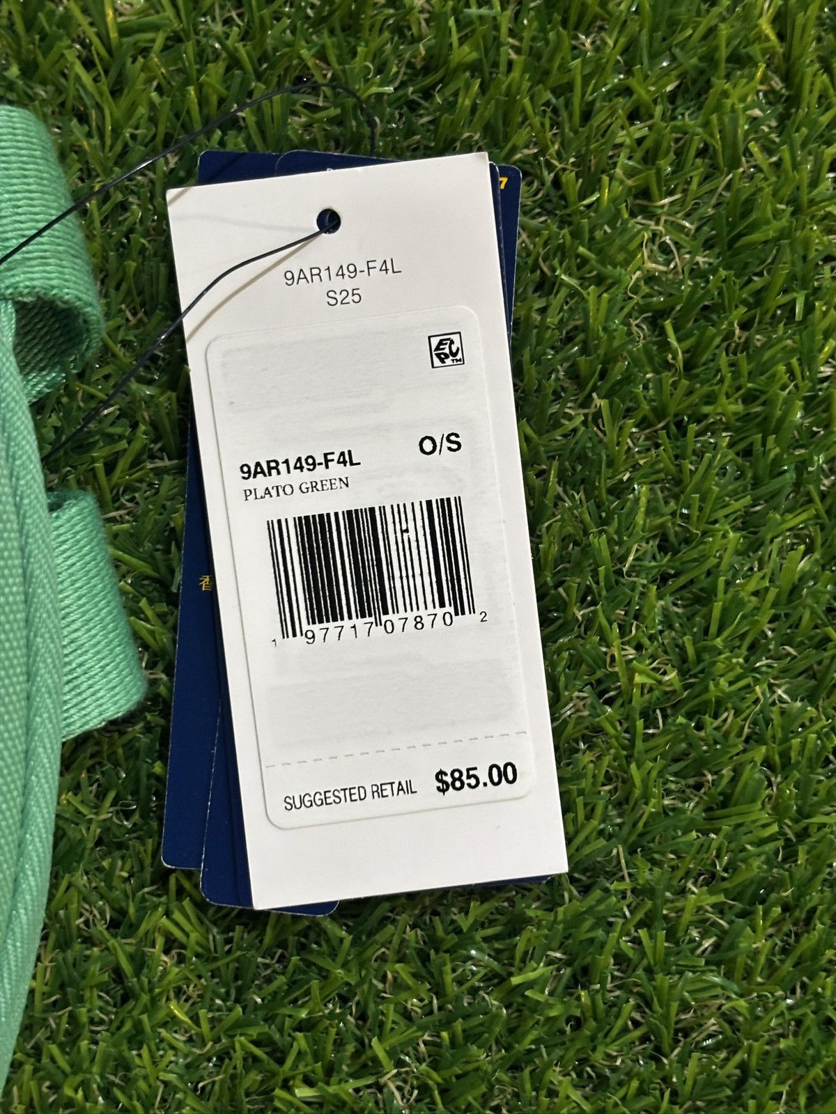 Polo Ralph Lauren Polo RL Bear Canvas Backpack College Plato Green 9AR149-F4L Size ONE SIZE - 4 Thumbnail