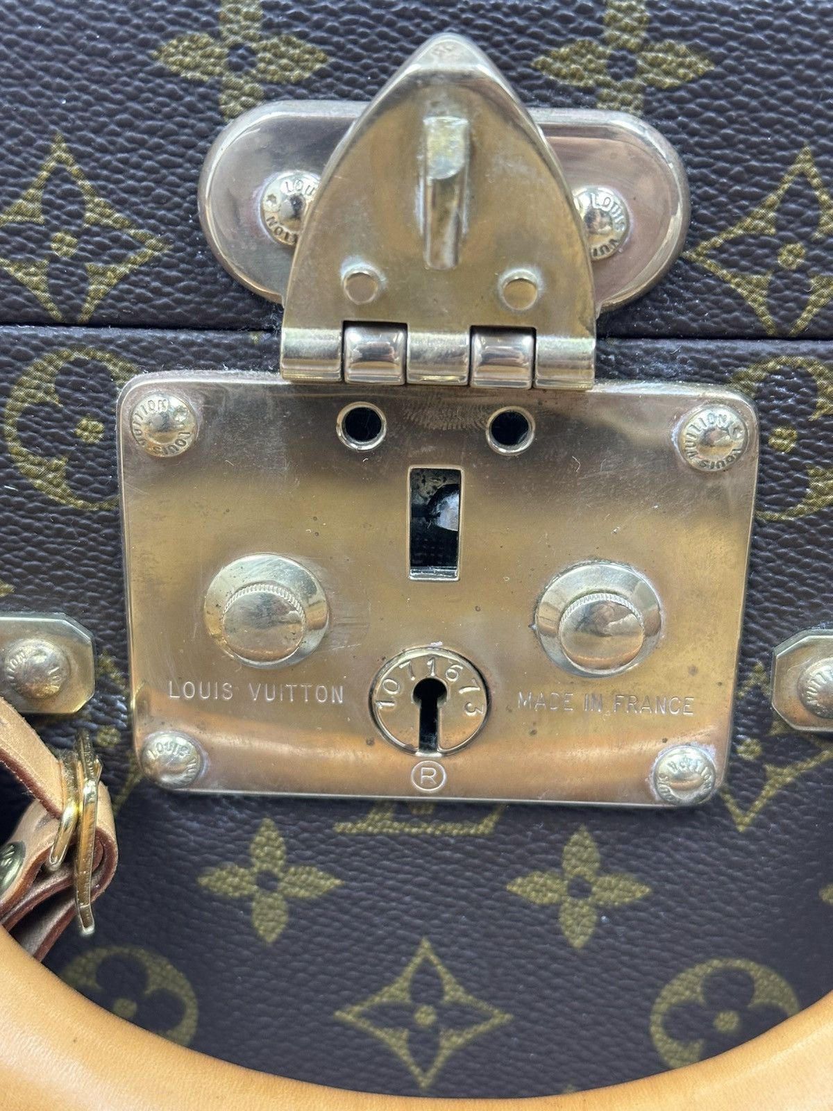 Louis Vuitton Louis Vuitton President Monogram Briefcase Trunk Vintage Size ONE SIZE - 8 Thumbnail