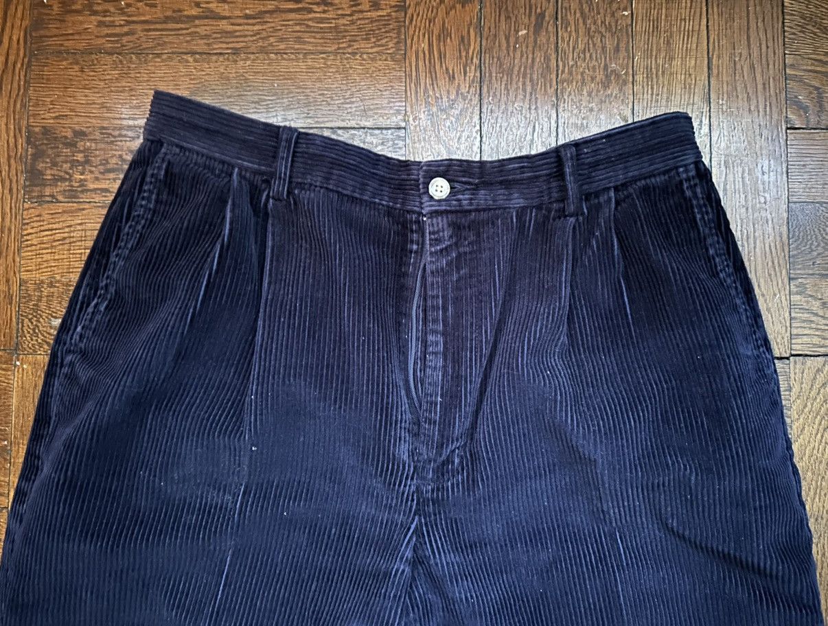 Woolrich Woolen Mills Vintage Woolrich Corduroy Pants - 33 - Pleated and Cuffed Size US 33 - 3 Thumbnail