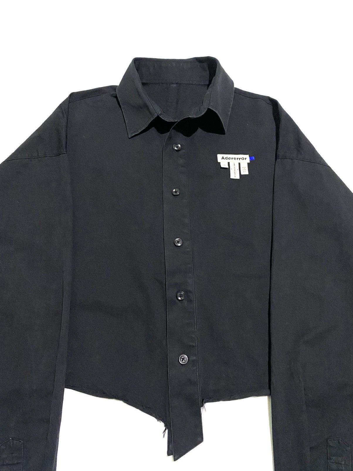 Ader Error ADER ERROR OVERSIZED CROPPED DISTRESSED UNISEX SHIRT Size US S / EU 44-46 / 1 - 2 Thumbnail