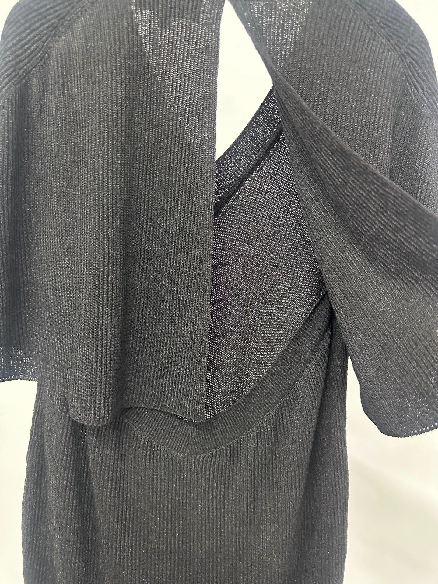 Chanel Chanel black knit blouse dress FR38 Size S / US 4 / IT 40 - 5 Thumbnail
