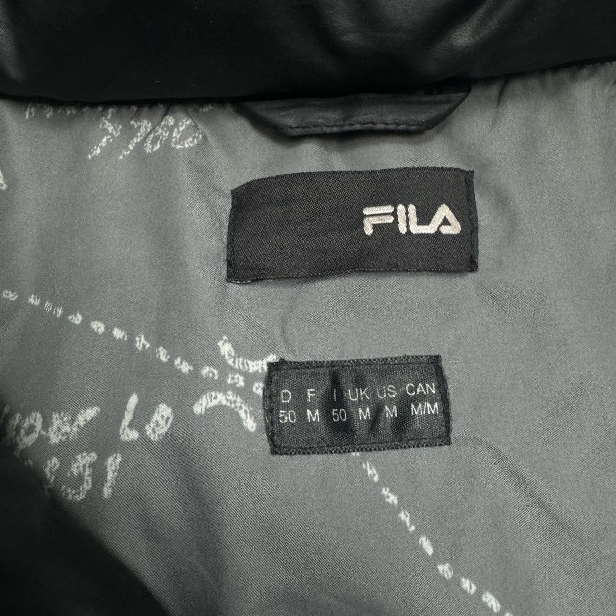 Fila Vintage Fila Rare Y2K Fur Drill Down Filled Puffer Jacket Size US M / EU 48-50 / 2 - 14 Thumbnail