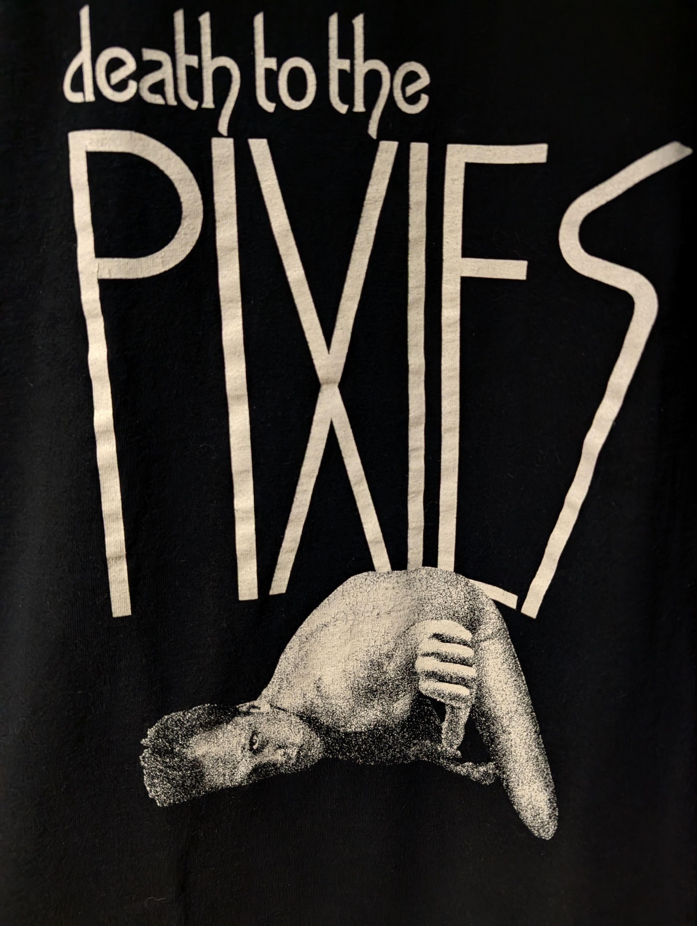 Band Tees Vintage Y2K Death to the Pixies Black X-Large T-Shirt Size US XL / EU 56 / 4 - 2 Thumbnail