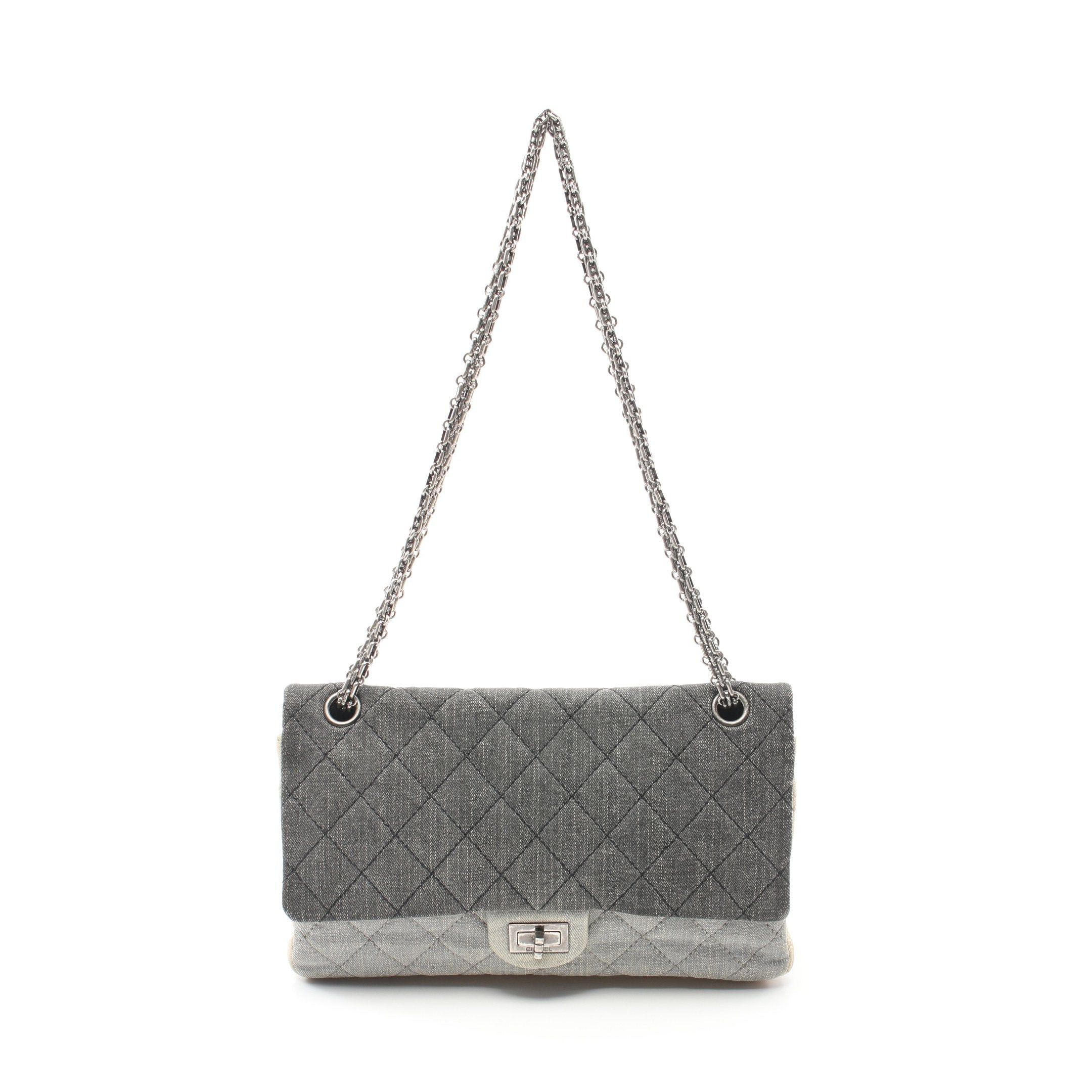 Chanel Mademoiselle Chain Matelasse Double Flap Shoulder