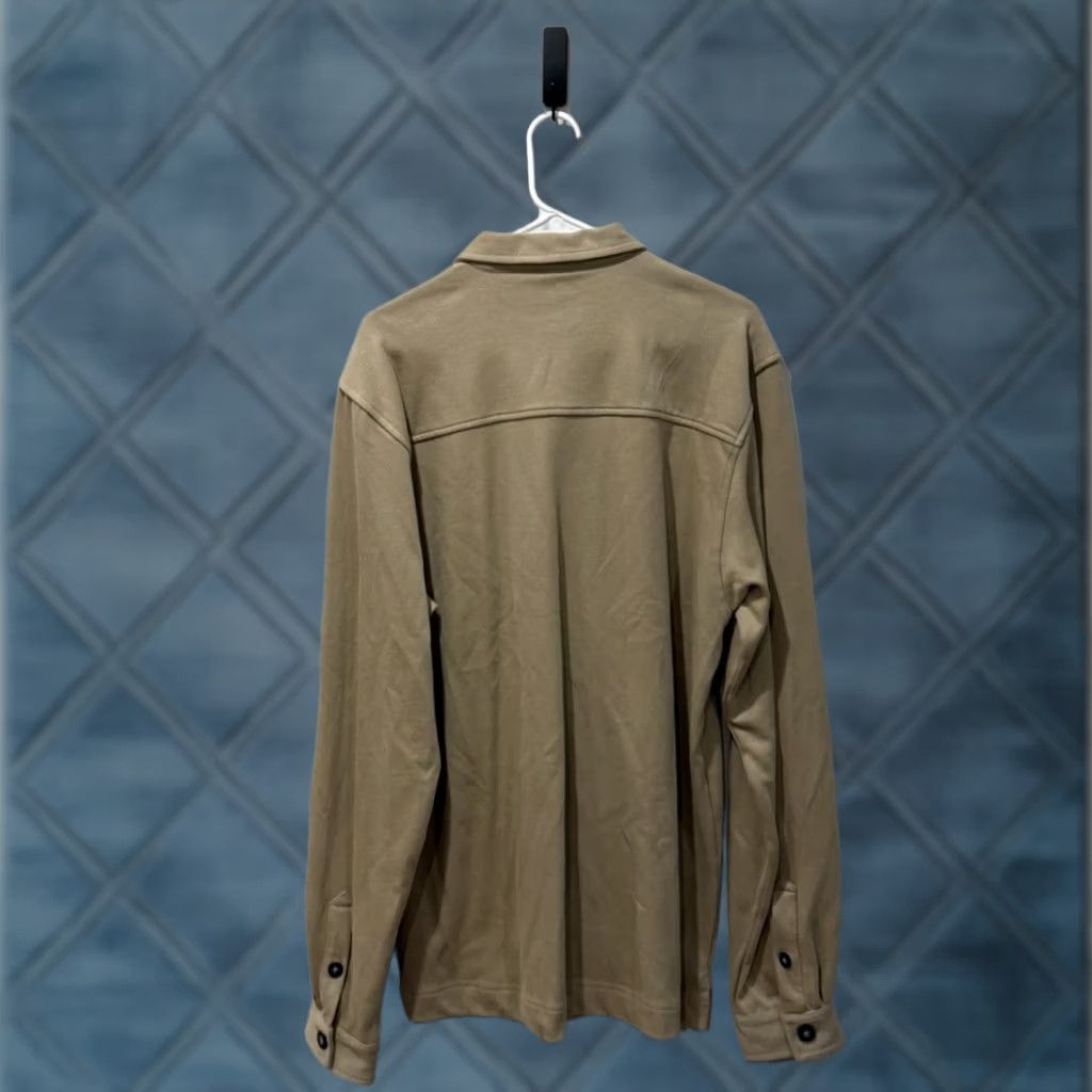 Cutter & Buck Cutter & Buck Golf Shirt Men’s Medium Tan Suede Button Size US M / EU 48-50 / 2 - 1 Thumbnail