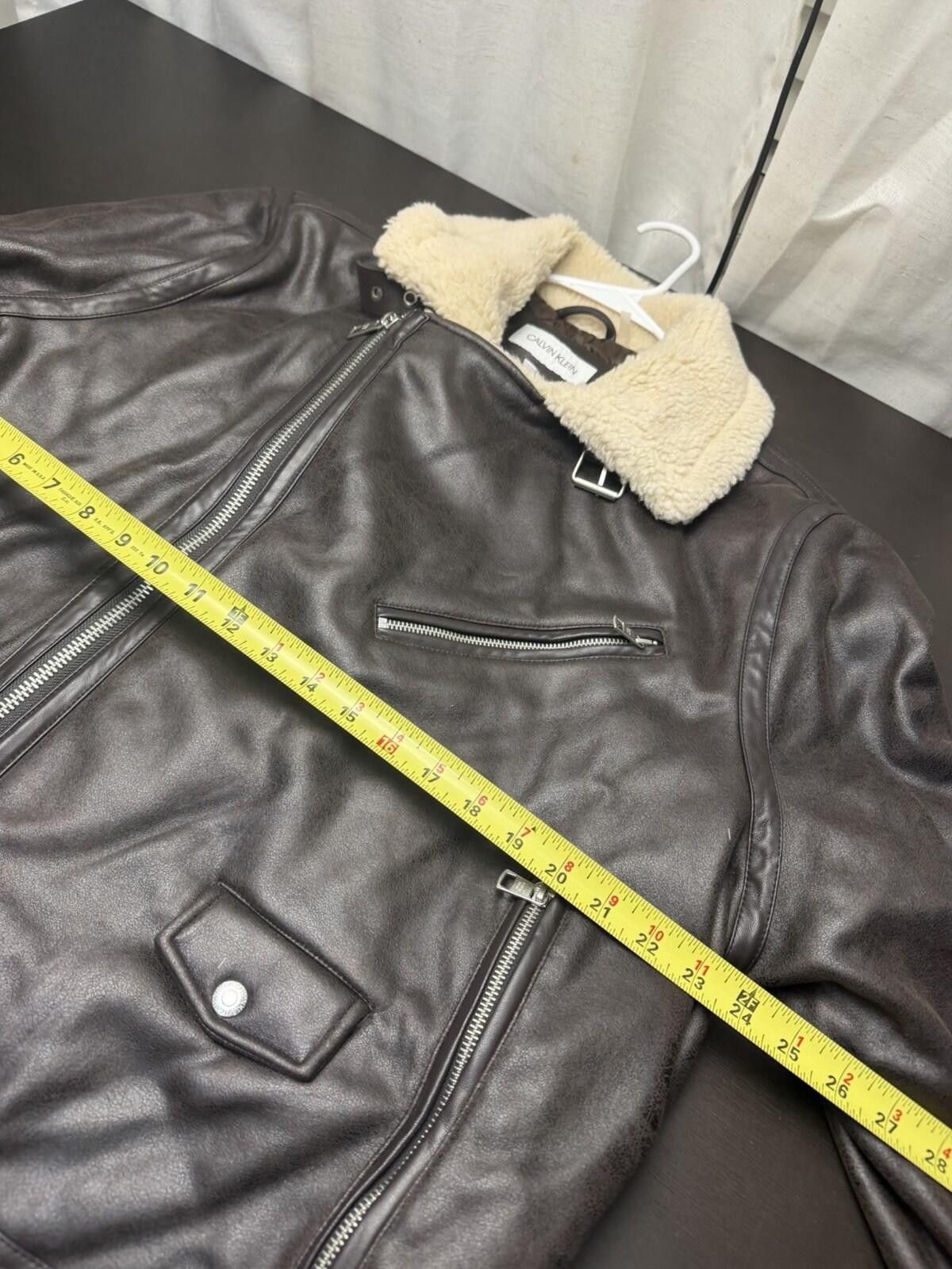 Calvin Klein NEW Calvin Klein Men's Classic Faux XXL Size US XXL / EU 58 / 5 - 5 Thumbnail