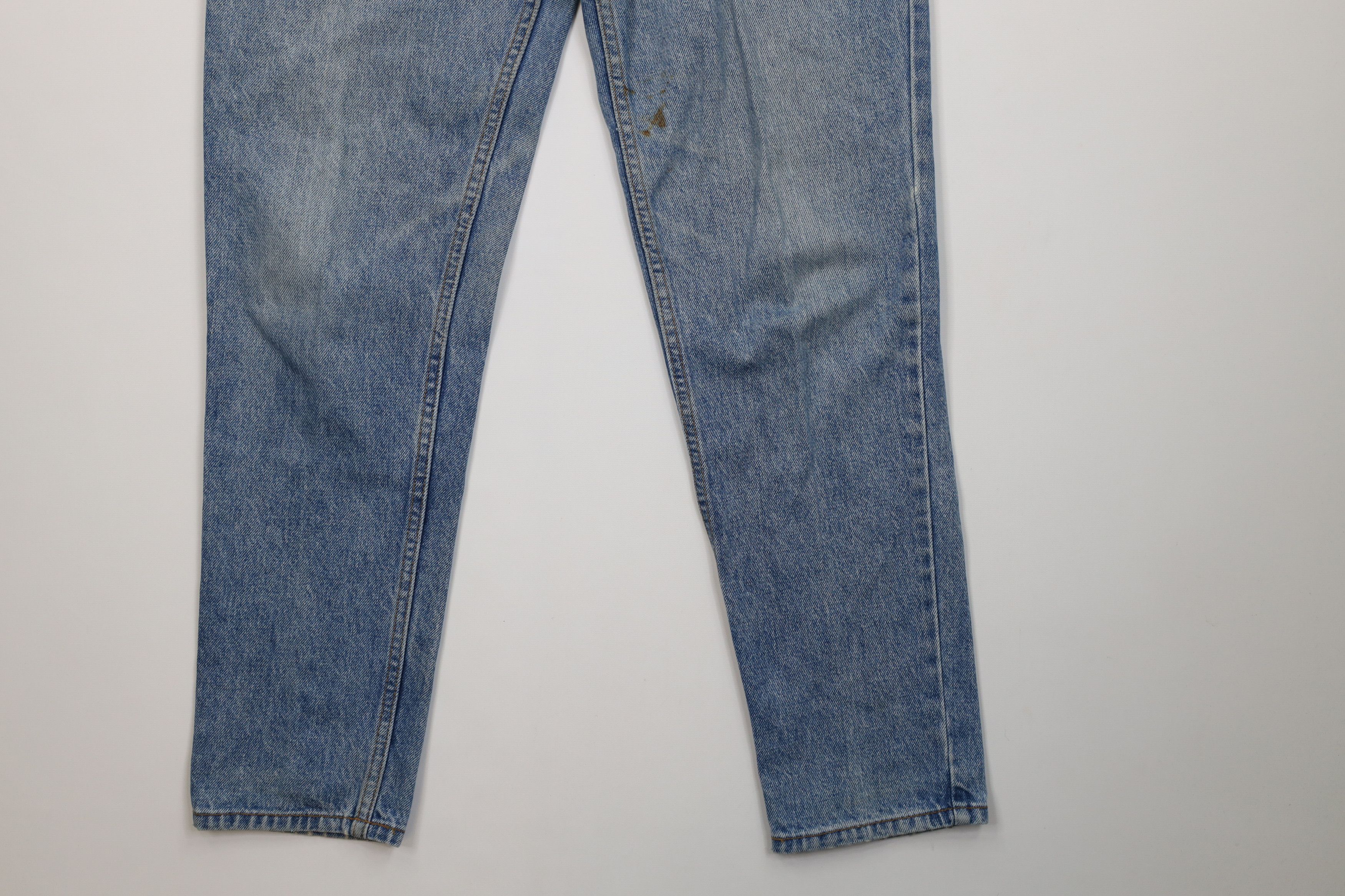 Guess Vintage 90s Guess Fly Tapered Leg Denim Jeans Blue USA Size US 30 / EU 46 - 4 Thumbnail