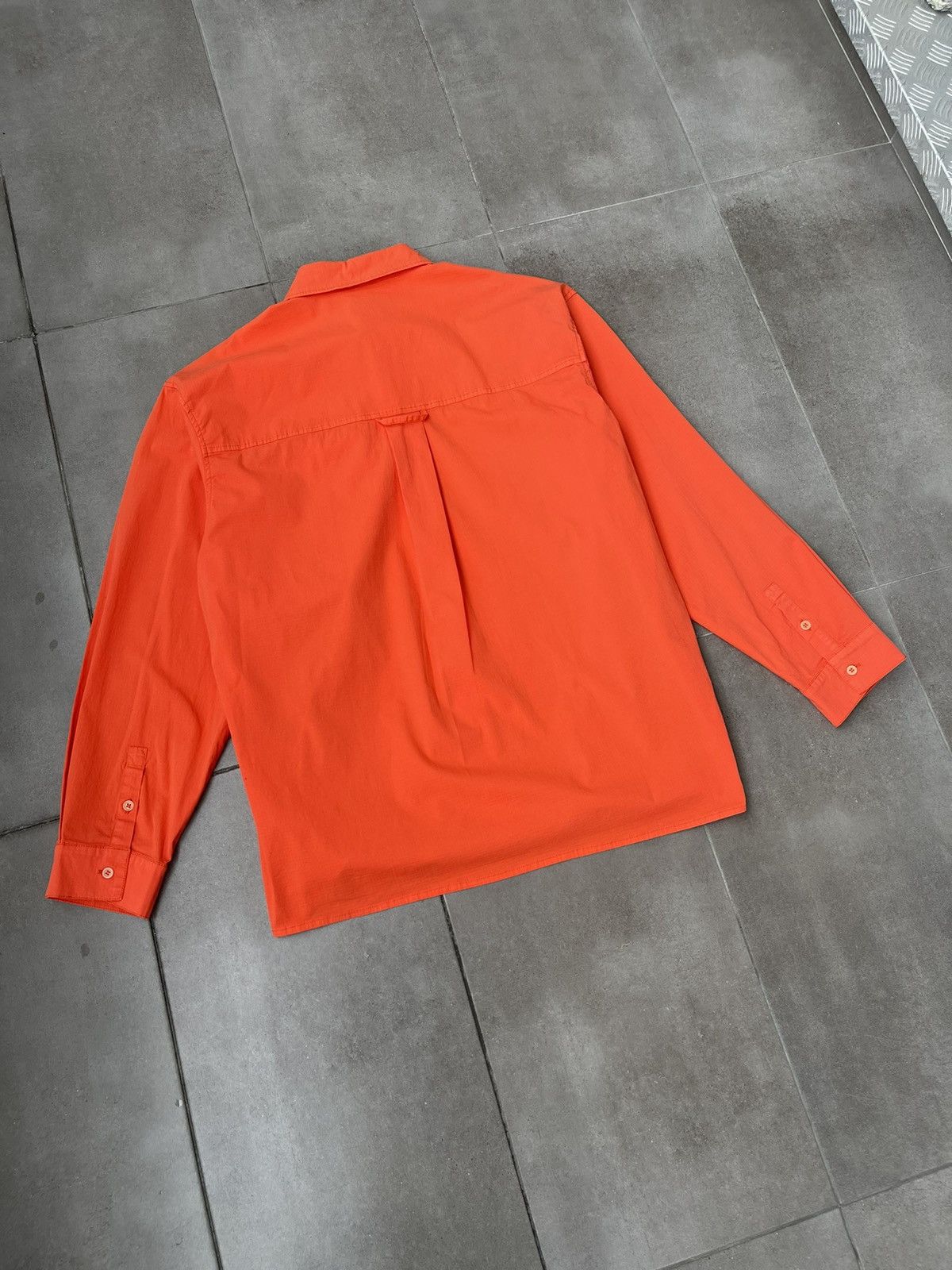 Henrik Vibskov !DS! SS23 Henrik Vibskov Flame Orange Cargo Shirt Size US XL / EU 56 / 4 - 18 Thumbnail