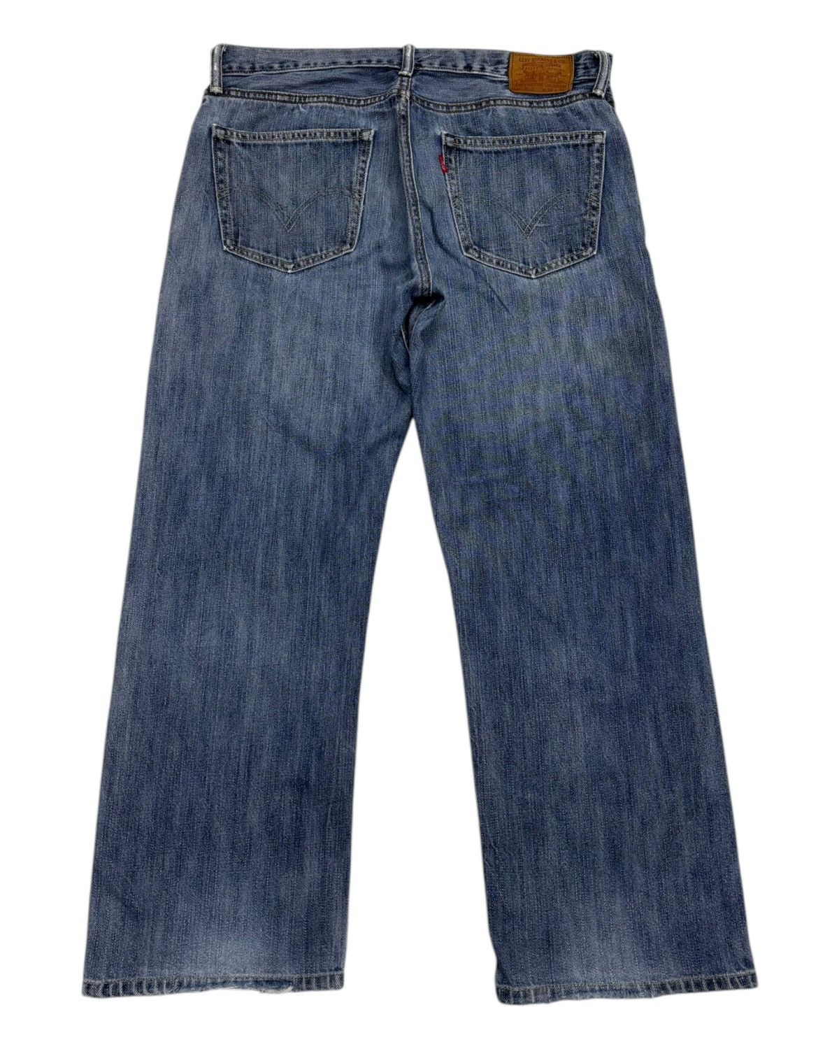 Hysteric Glamour VINTAGE LEVIS 505 SELVEDGE JEANS BAGGY DISTRESSED DENIM Size US 35 - 8 Thumbnail