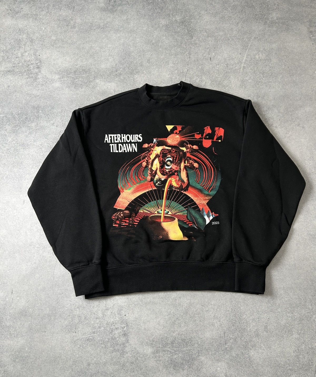The Weeknd The Weeknd XO Afterhours Tildawn big logo sweatshirt 2023 Size US M / EU 48-50 / 2 - 2 Thumbnail