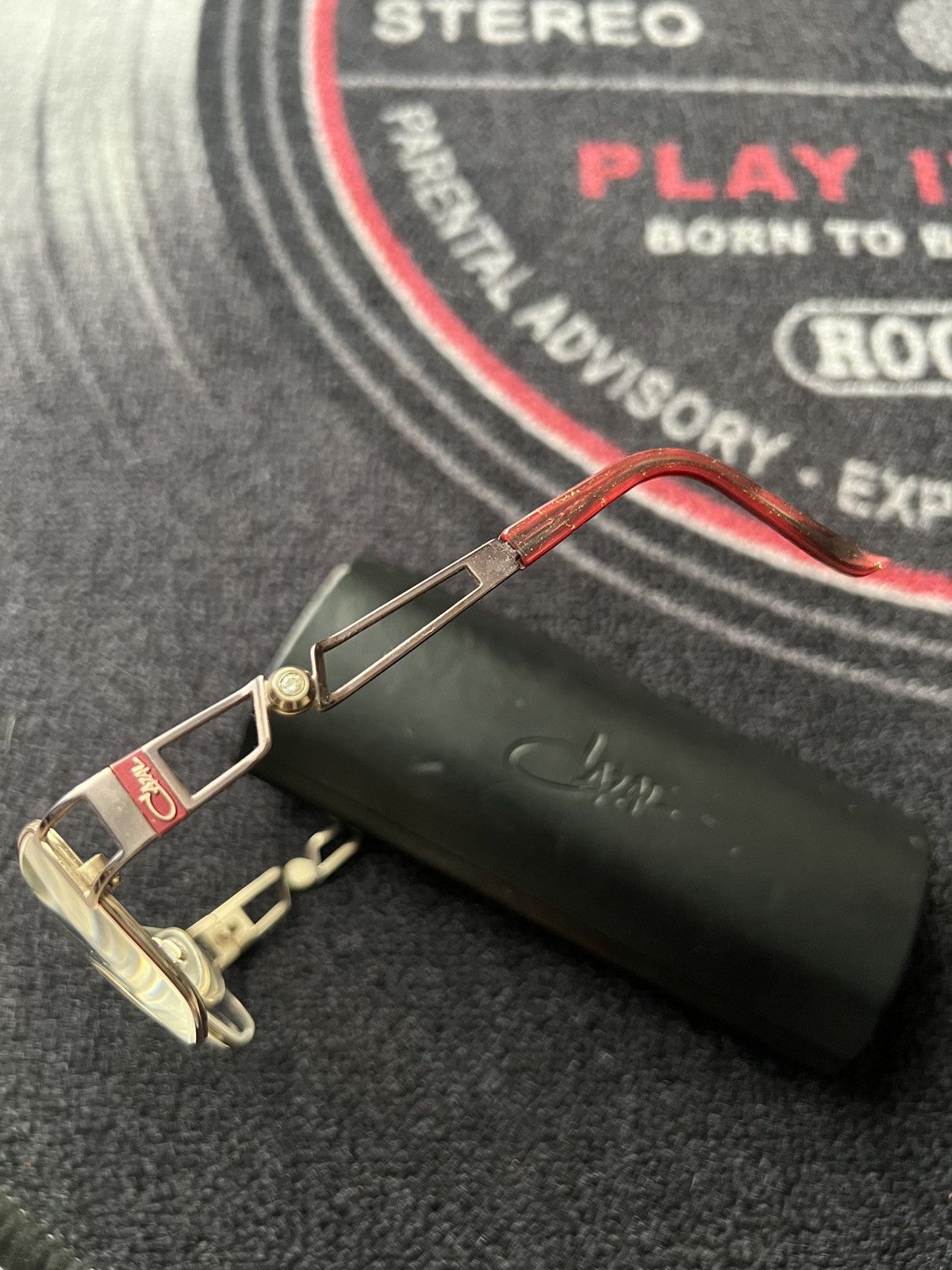 Cazal × Vintage Vintage Cazal titanium Glasses with gems 💎 Size ONE SIZE - 1 Thumbnail