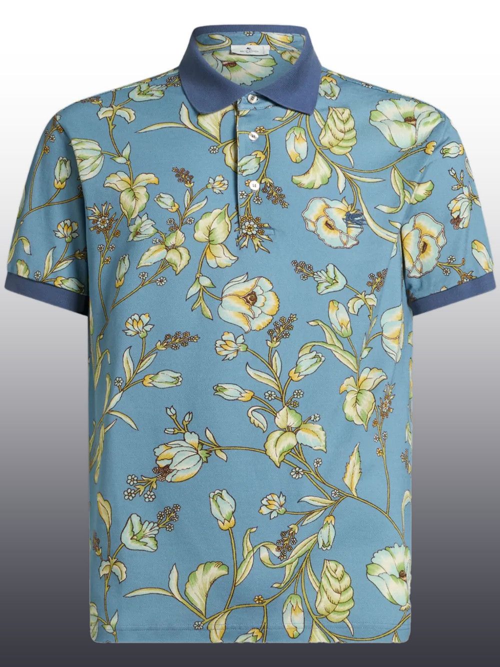 Other Floral Polo Shirt – Men’s Stylish Short Sleeve Polo Size US L / EU 52-54 / 3 - 1 Thumbnail