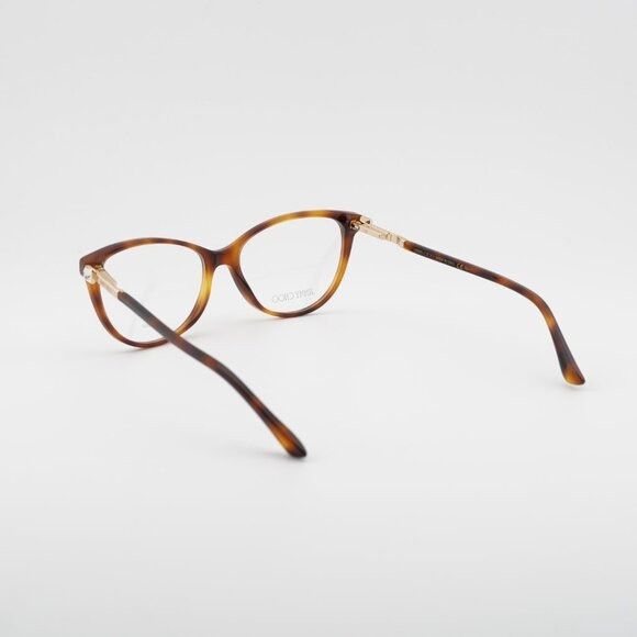 Jimmy Choo Jimmy Choo JC287 0086 00 Eyeglasses Havana 54mm Cat Eye Size ONE SIZE - 3 Thumbnail
