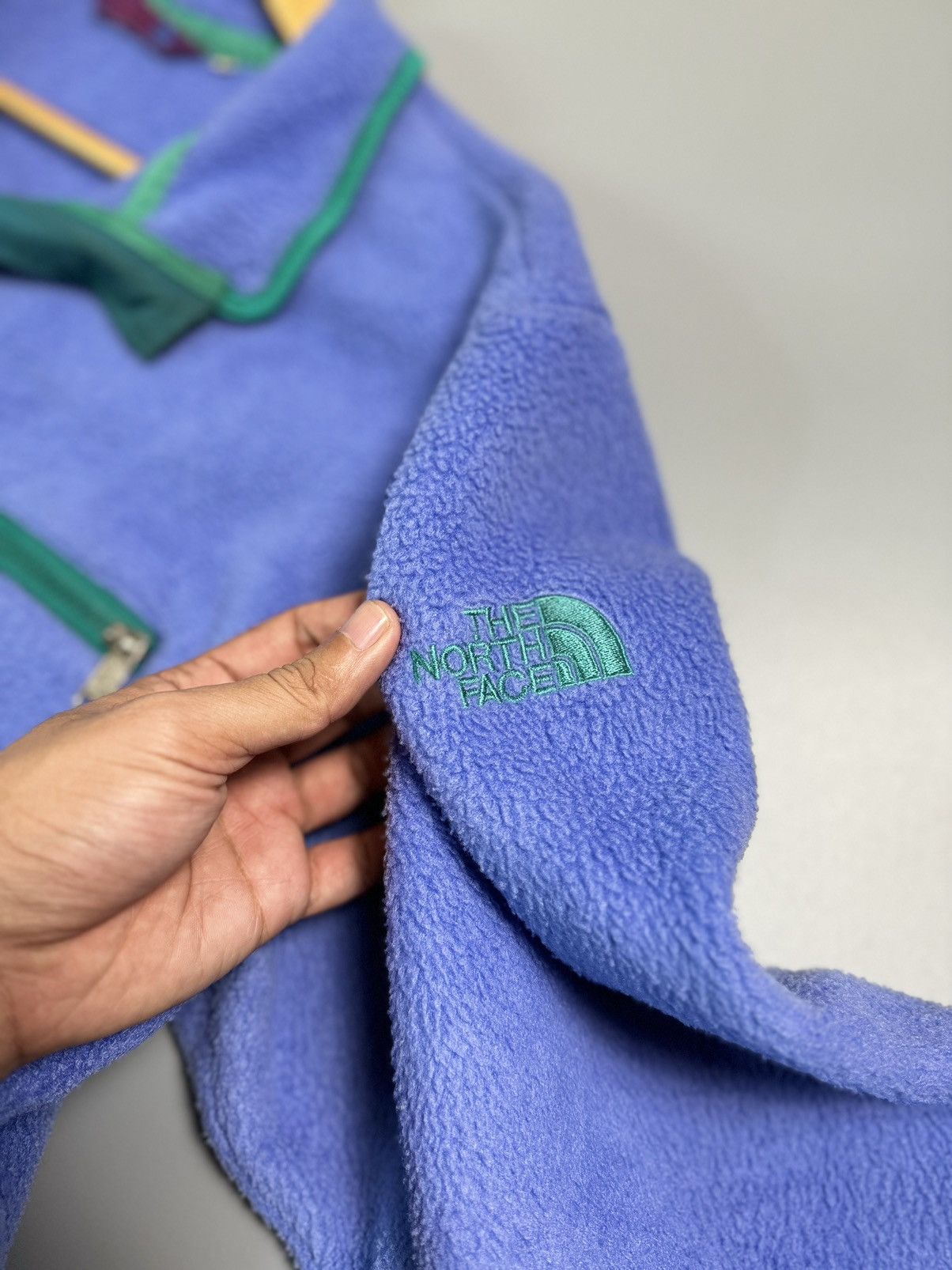 The North Face 🔥Vintage🔥 The North Face Zipper Fleece Jacket Size US L / EU 52-54 / 3 - 7 Thumbnail