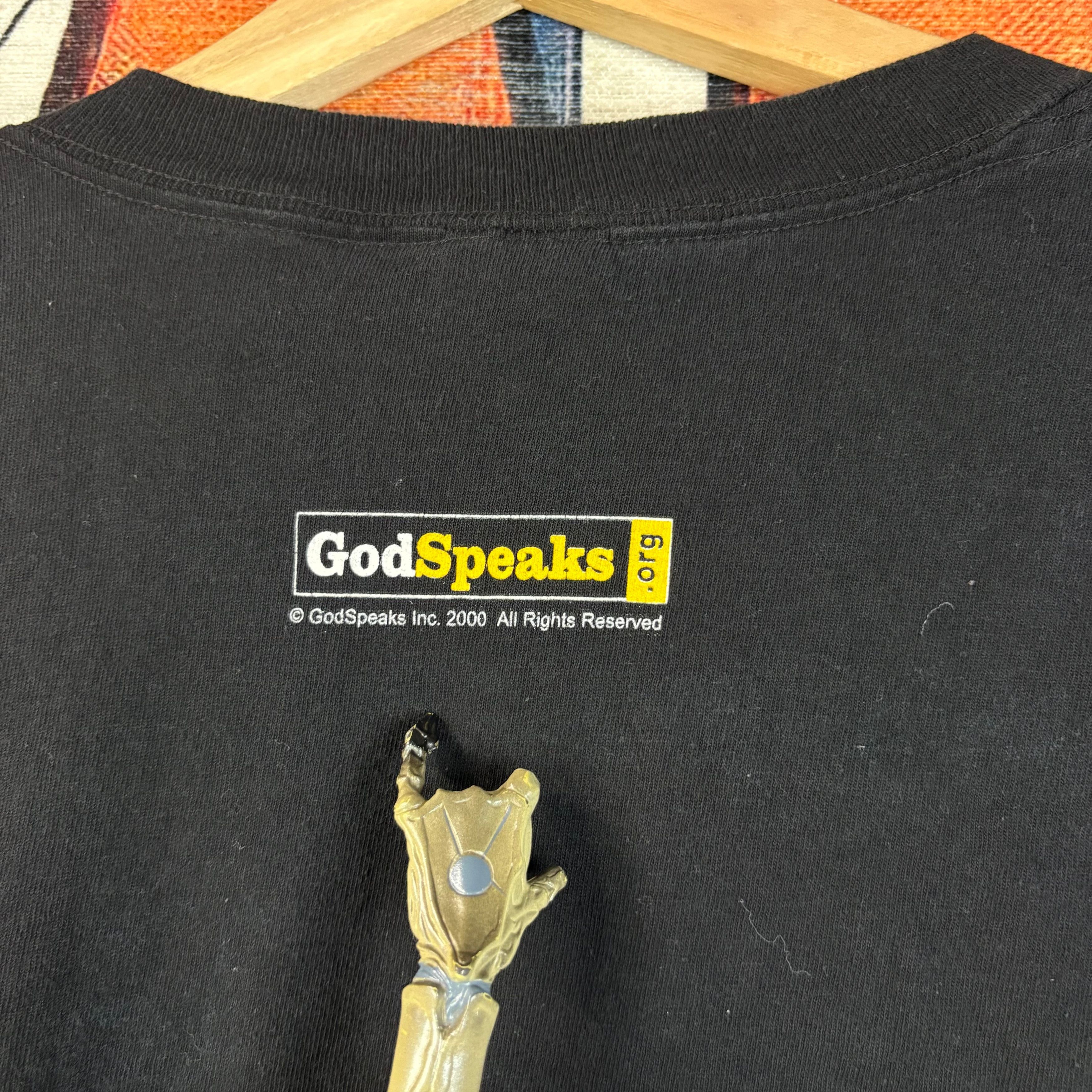 Vintage Vintage 1999 "That Love Thy Neighbor" Thing Tee Size US XXL / EU 58 / 5 - 6 Thumbnail