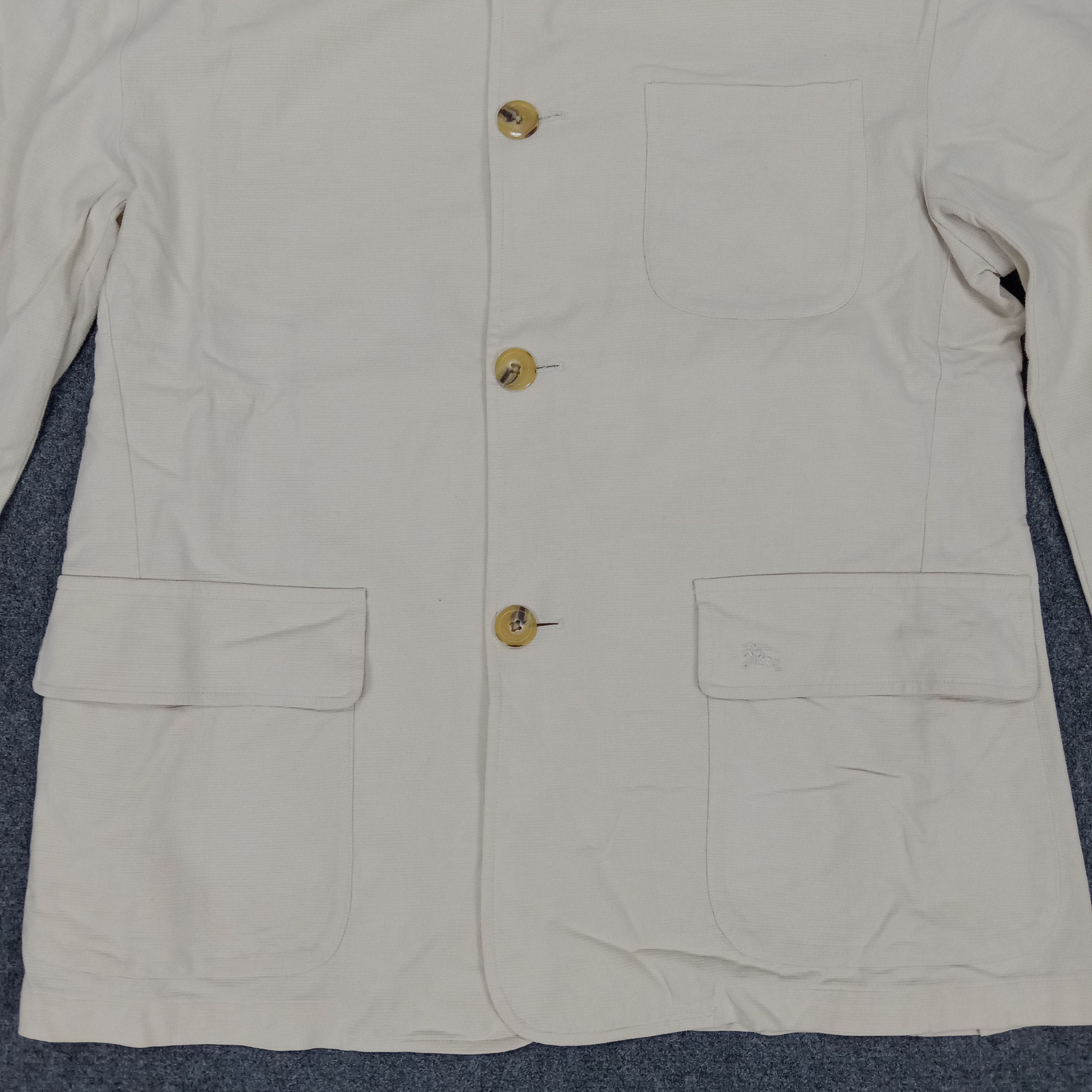 Burberry × Vintage Burberrys London Luxury Brand Button Up Jacket Size US M / EU 48-50 / 2 - 2 Thumbnail